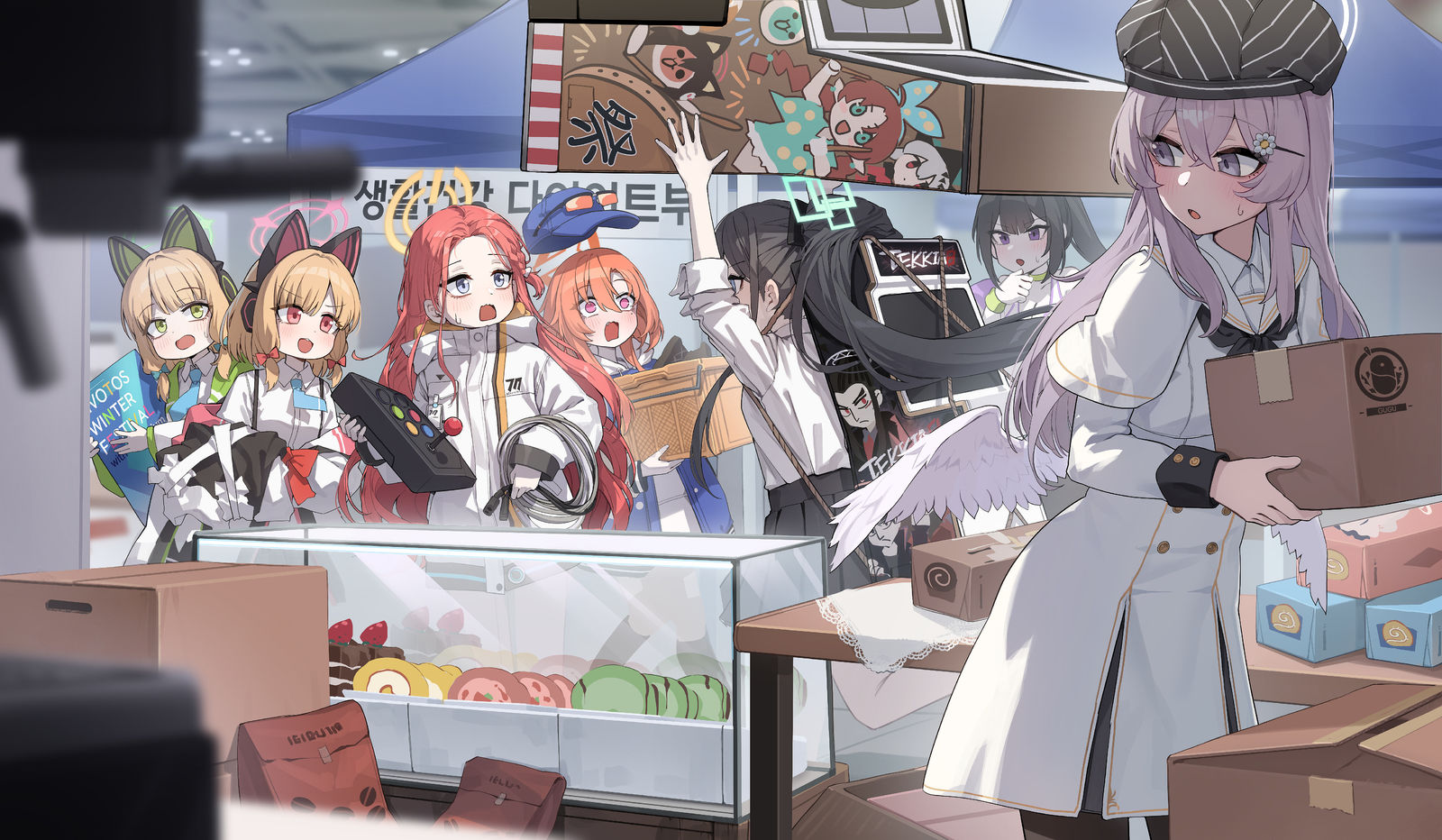 5. ゲーム開発部-碧蓝档案女孩子