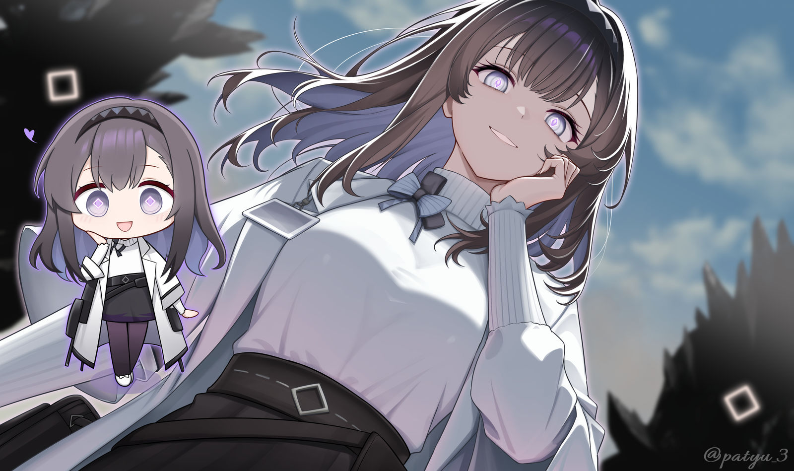 プリースティス初描き头像同人高清图