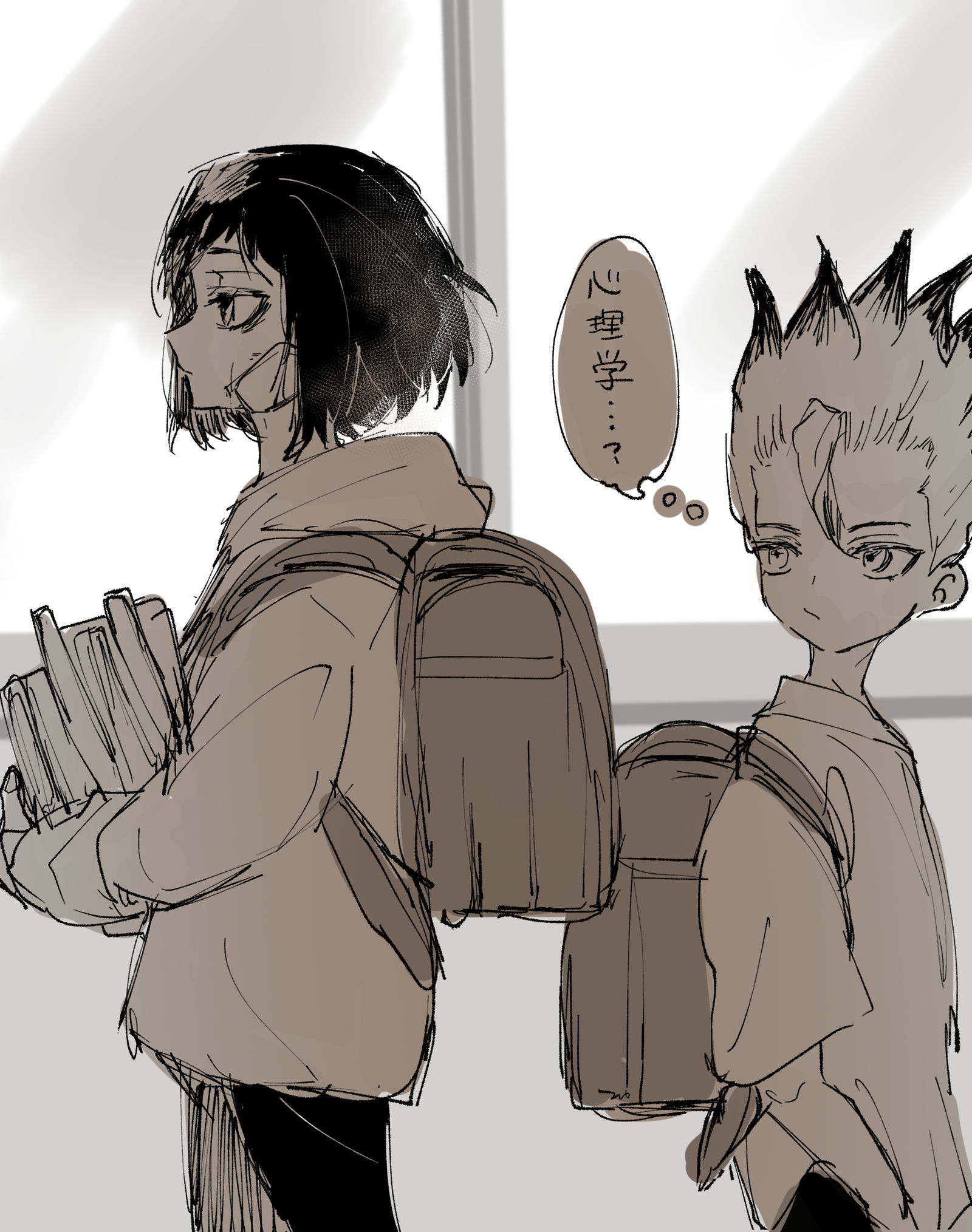 千ゲ学パロ妄想１头像同人高清图