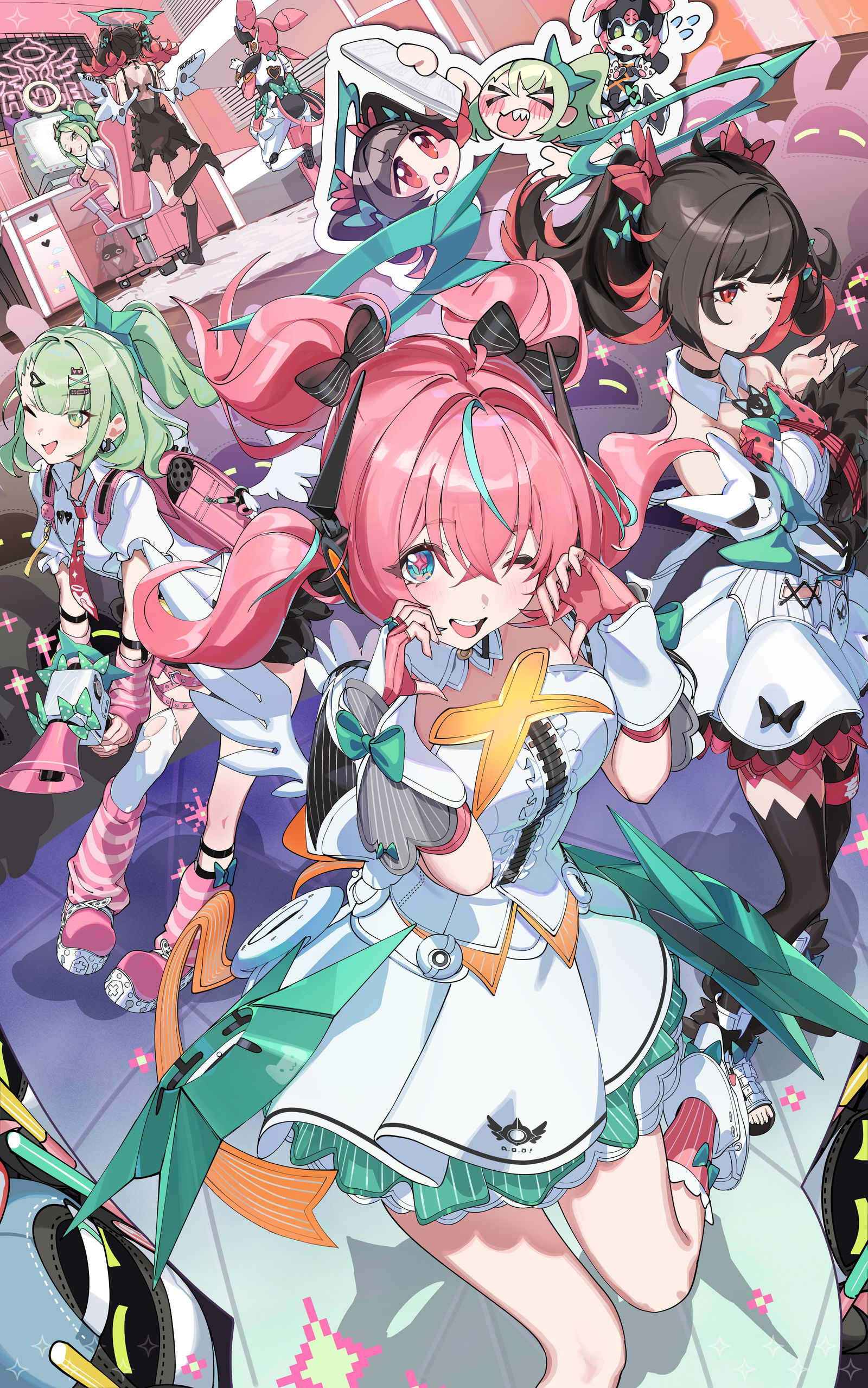 妄想エンジェル插画图片壁纸