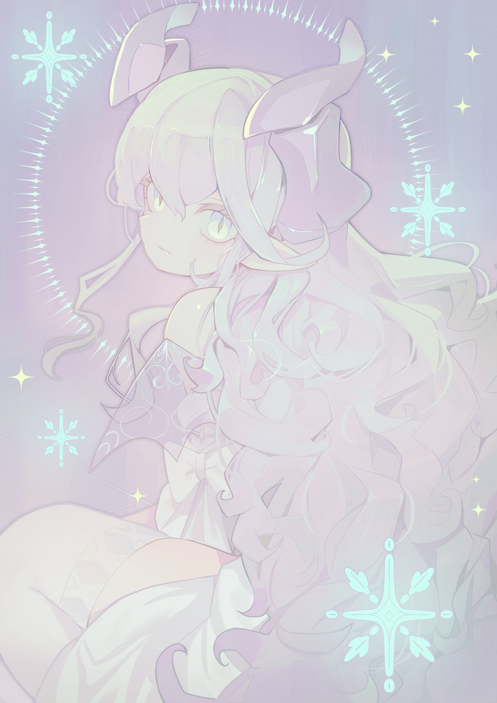 迷宫城的白银公主头像同人高清图