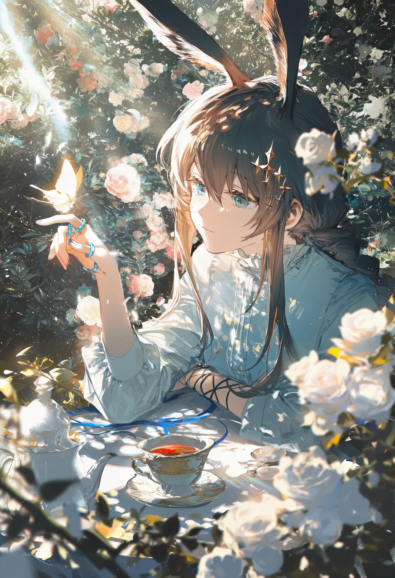 阿米娅-女孩子AIイラスト