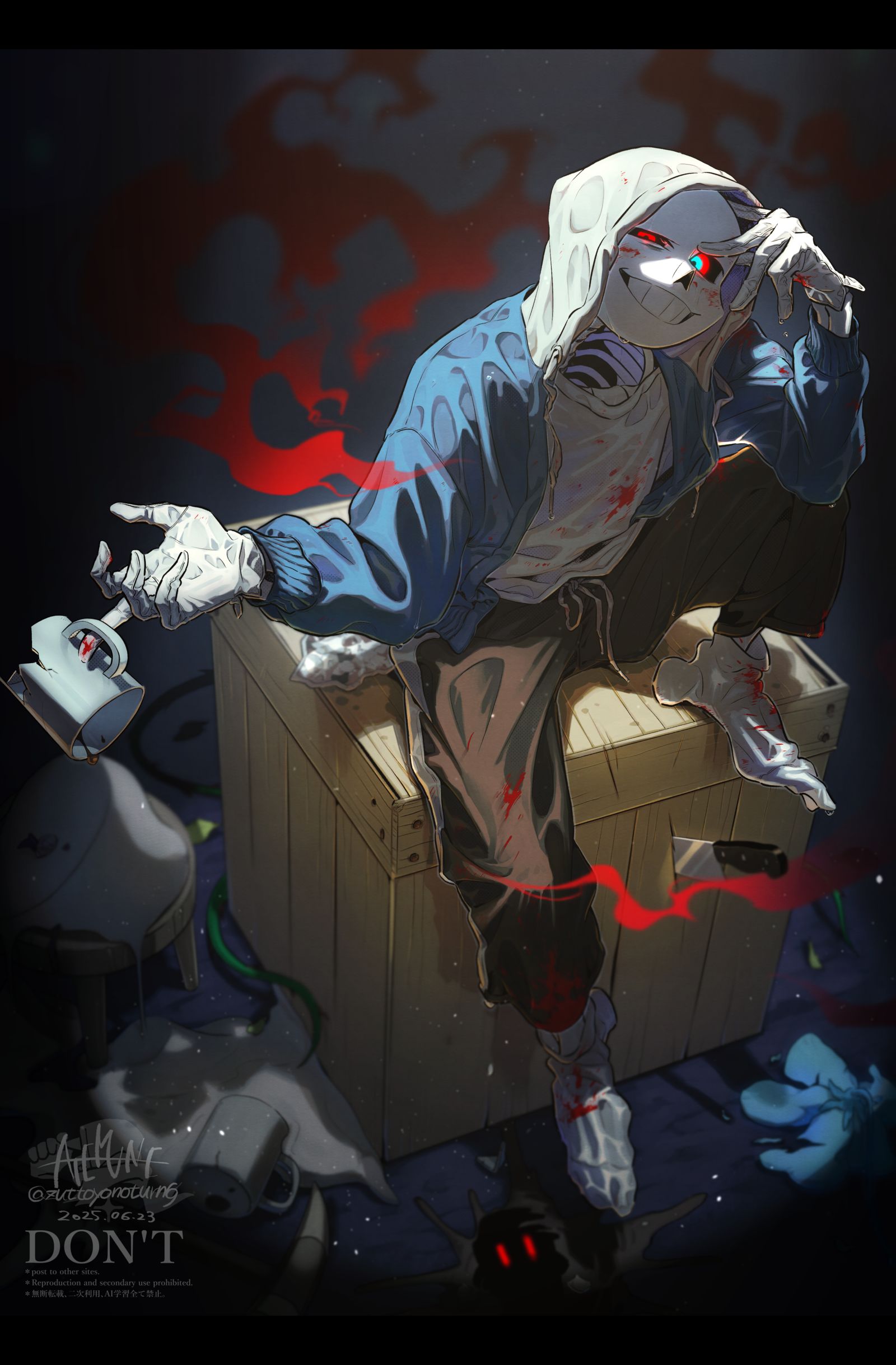 Murder!Sans＊Drawing头像同人高清图