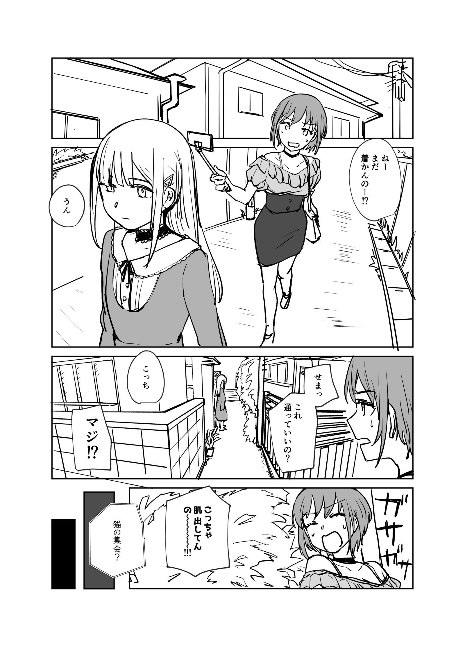 AveMujicaまんが　猫头像同人高清图