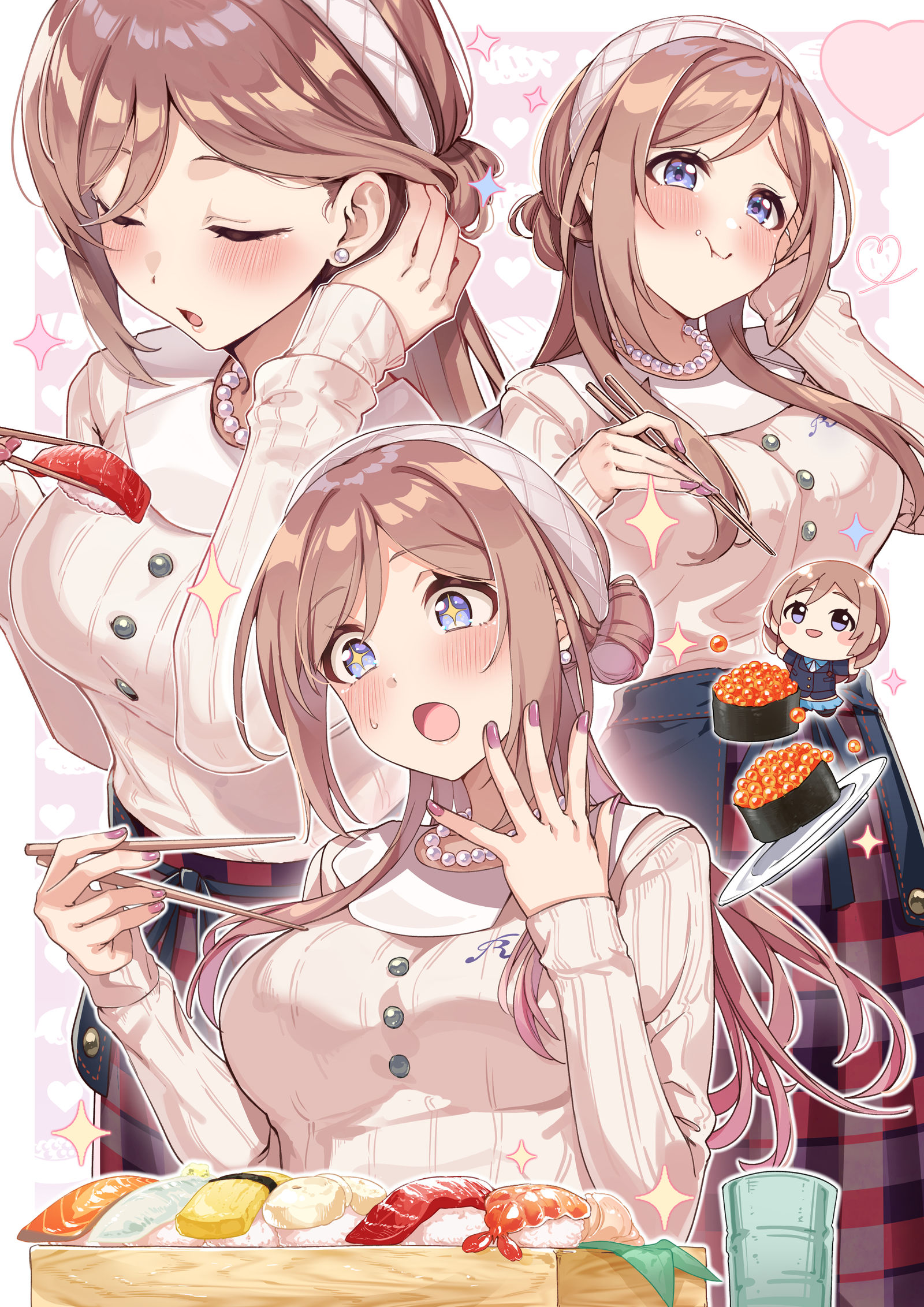 「姫崎さん、今日は好きなだけ食べていいですよ」头像同人高清图