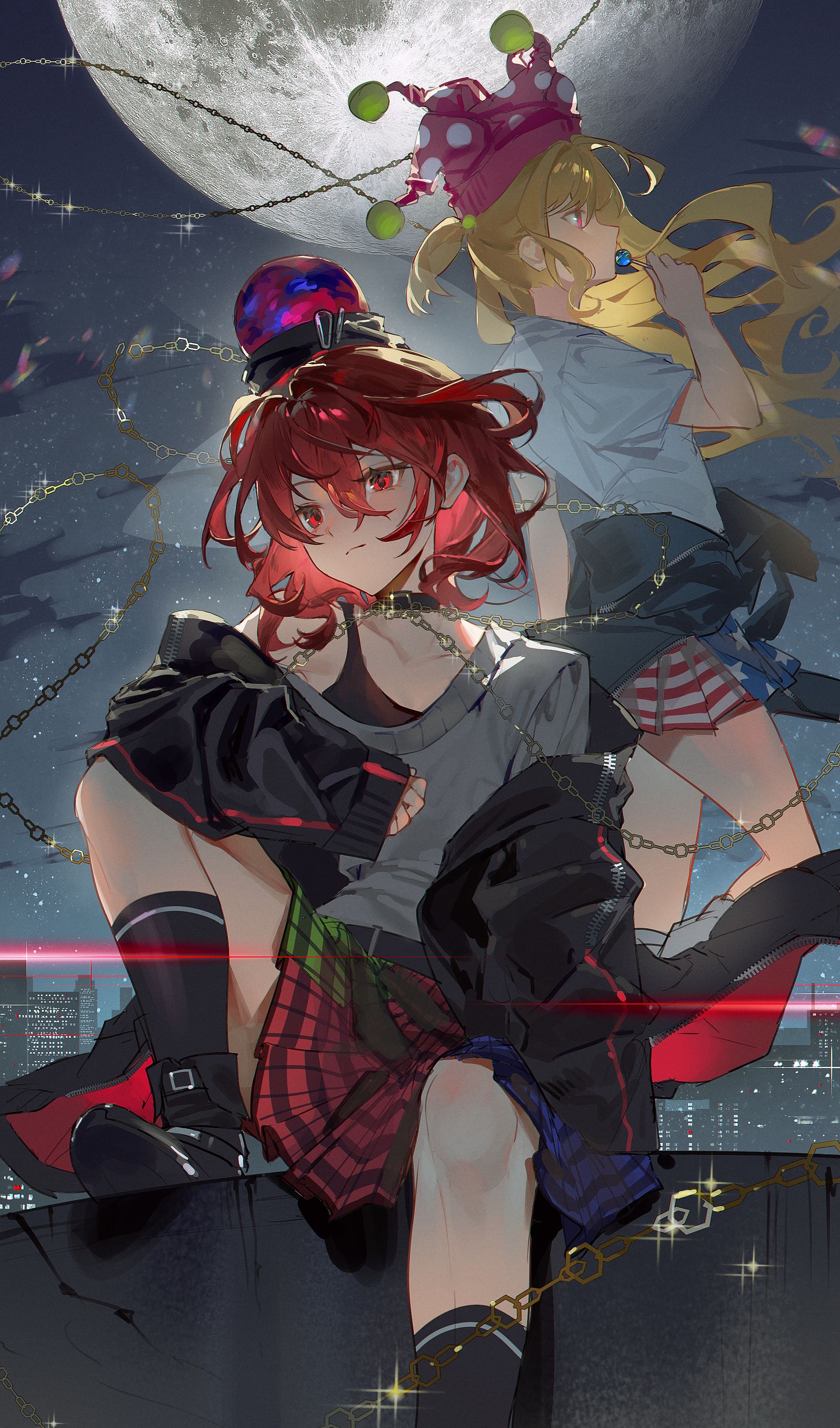 百日绘-day55 赫卡提亚&皮丝头像同人高清图