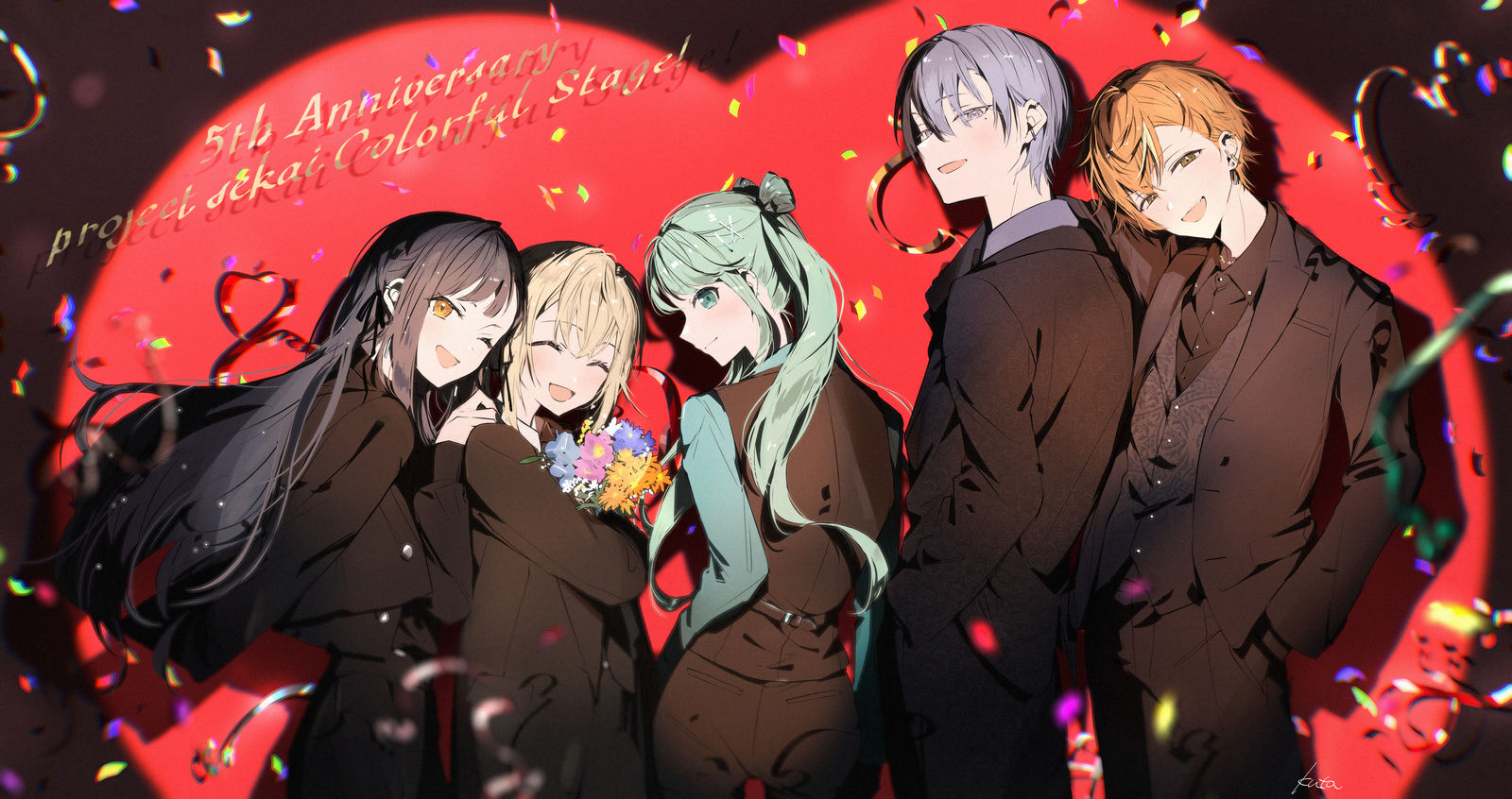 ㊗️プロセカ5周年 头像同人高清图