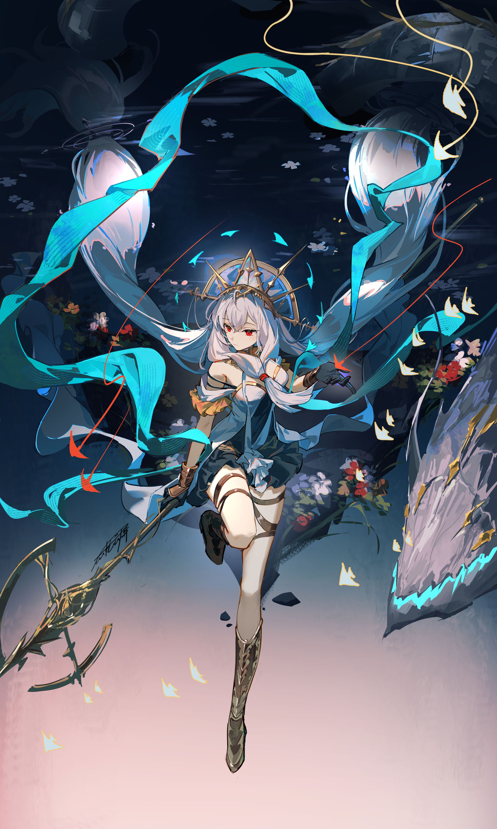 摸了蒂-插画绘画