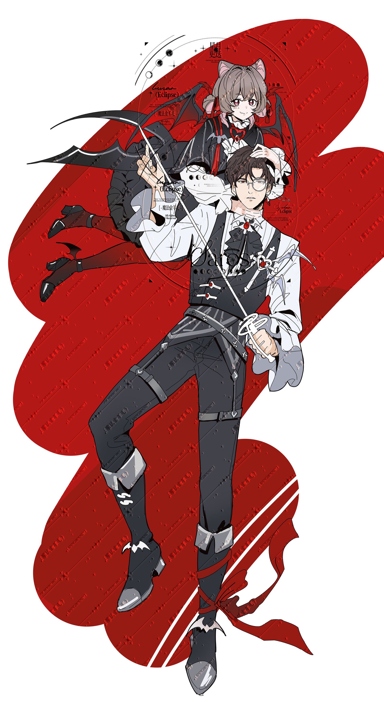 约稿展示12头像同人高清图