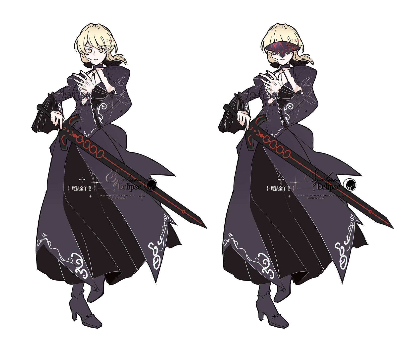 约稿展示16头像同人高清图