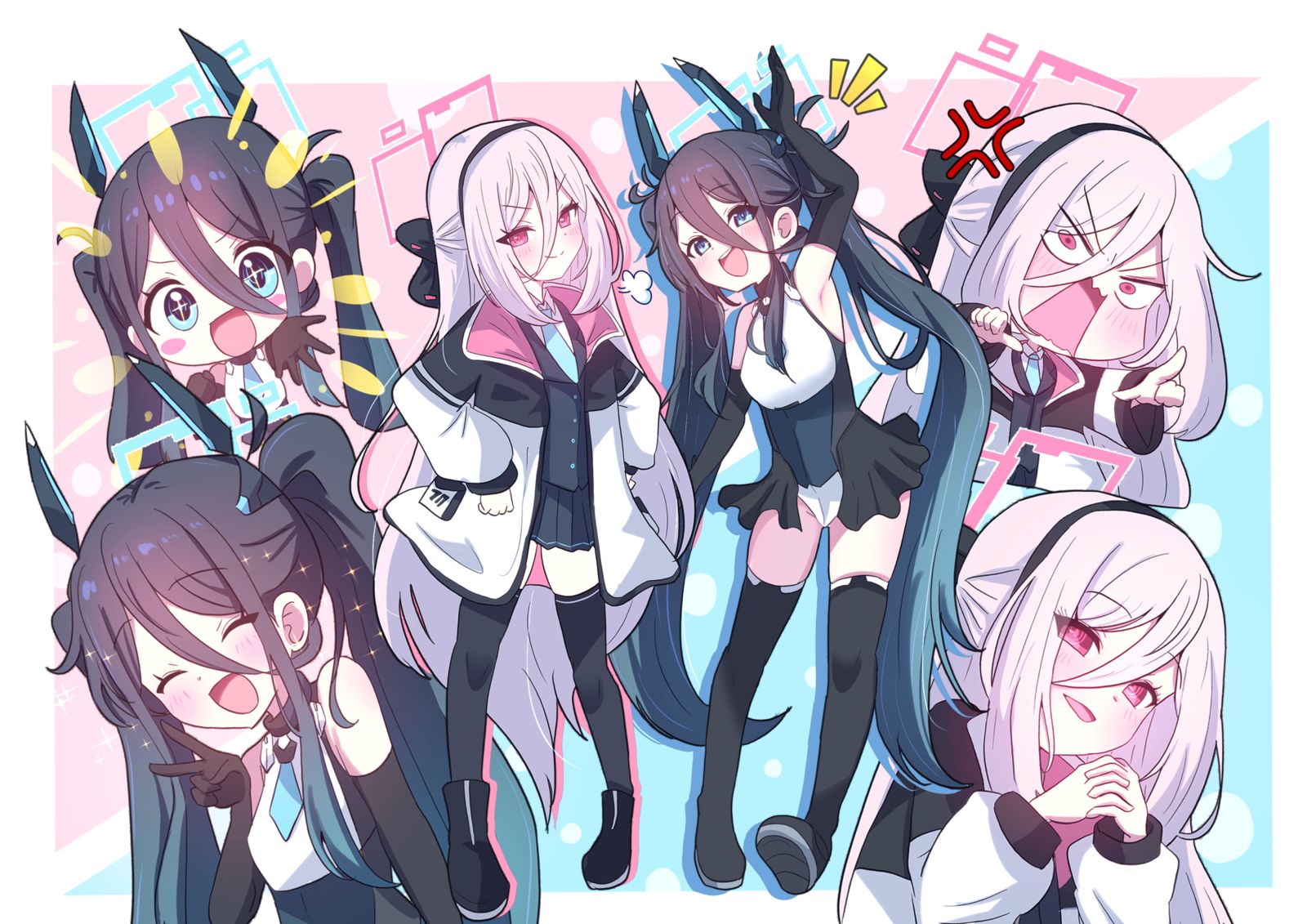 天童姉妹生誕祭2026头像同人高清图