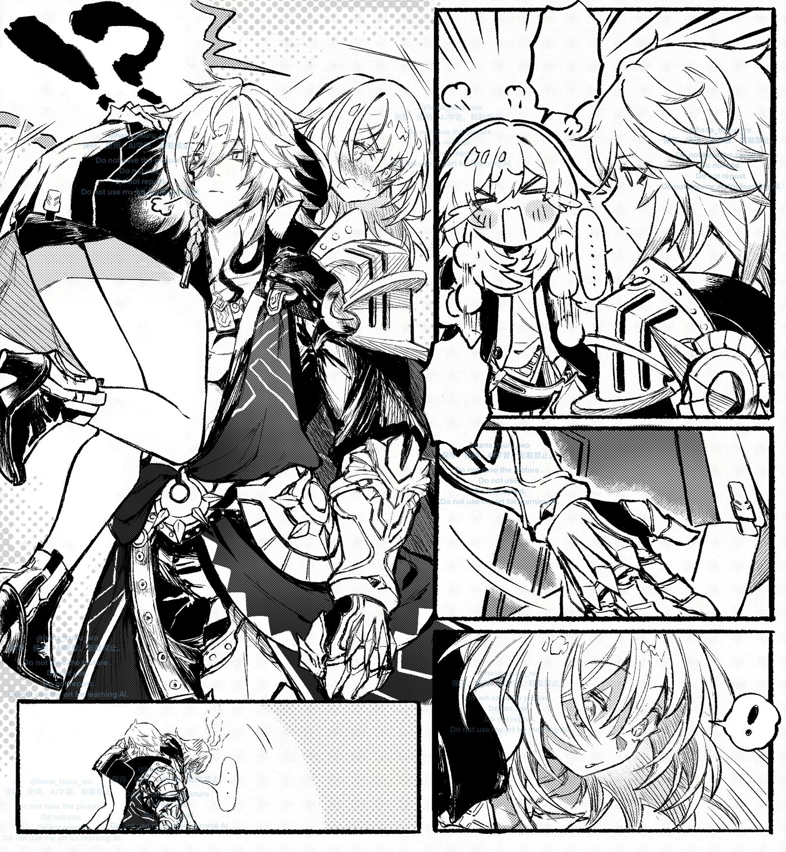 【skeb】モーディスさんと星さんとお米様抱っこ【スタレ】插画图片壁纸