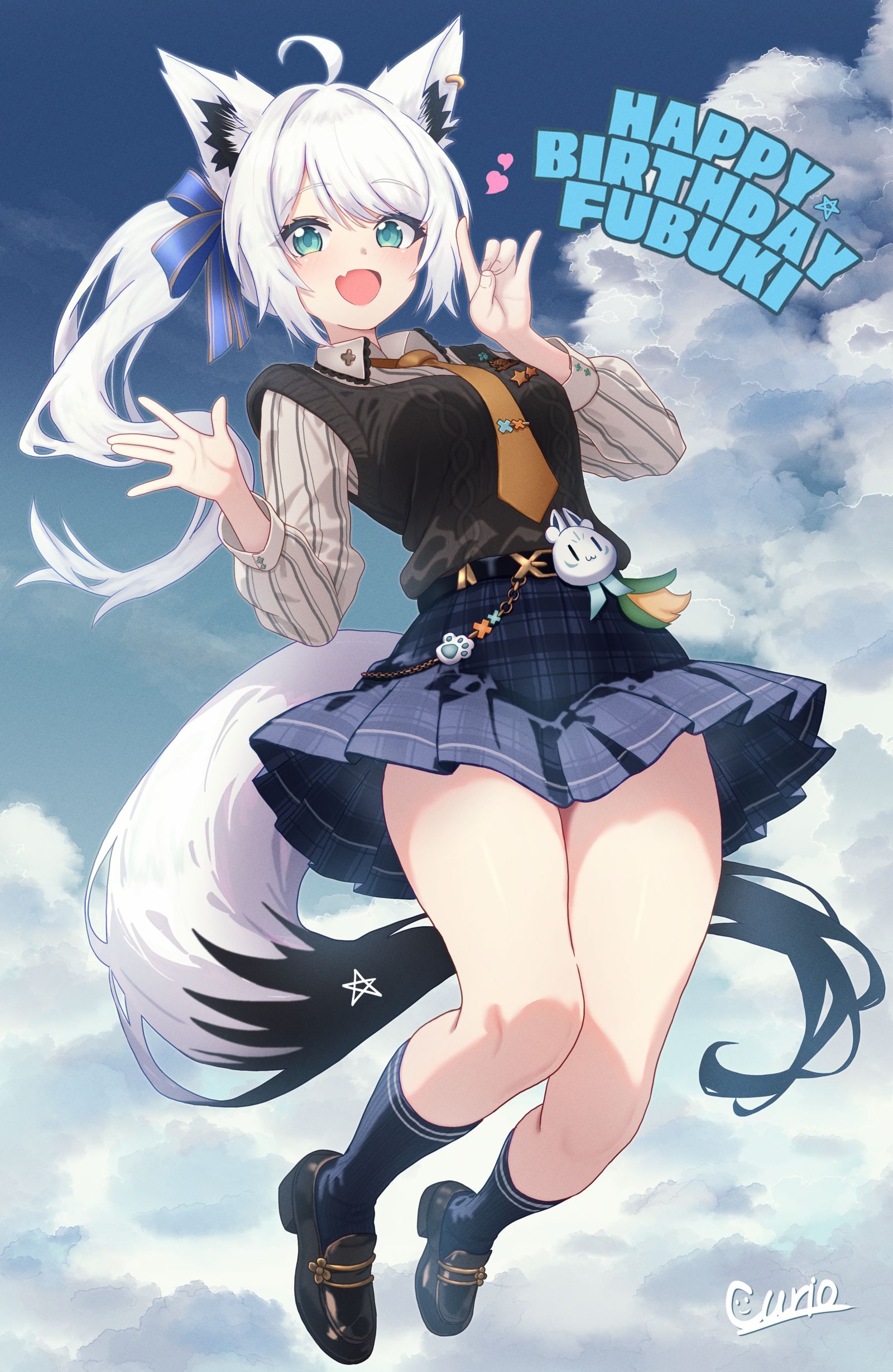 新衣装フブさん插画图片壁纸