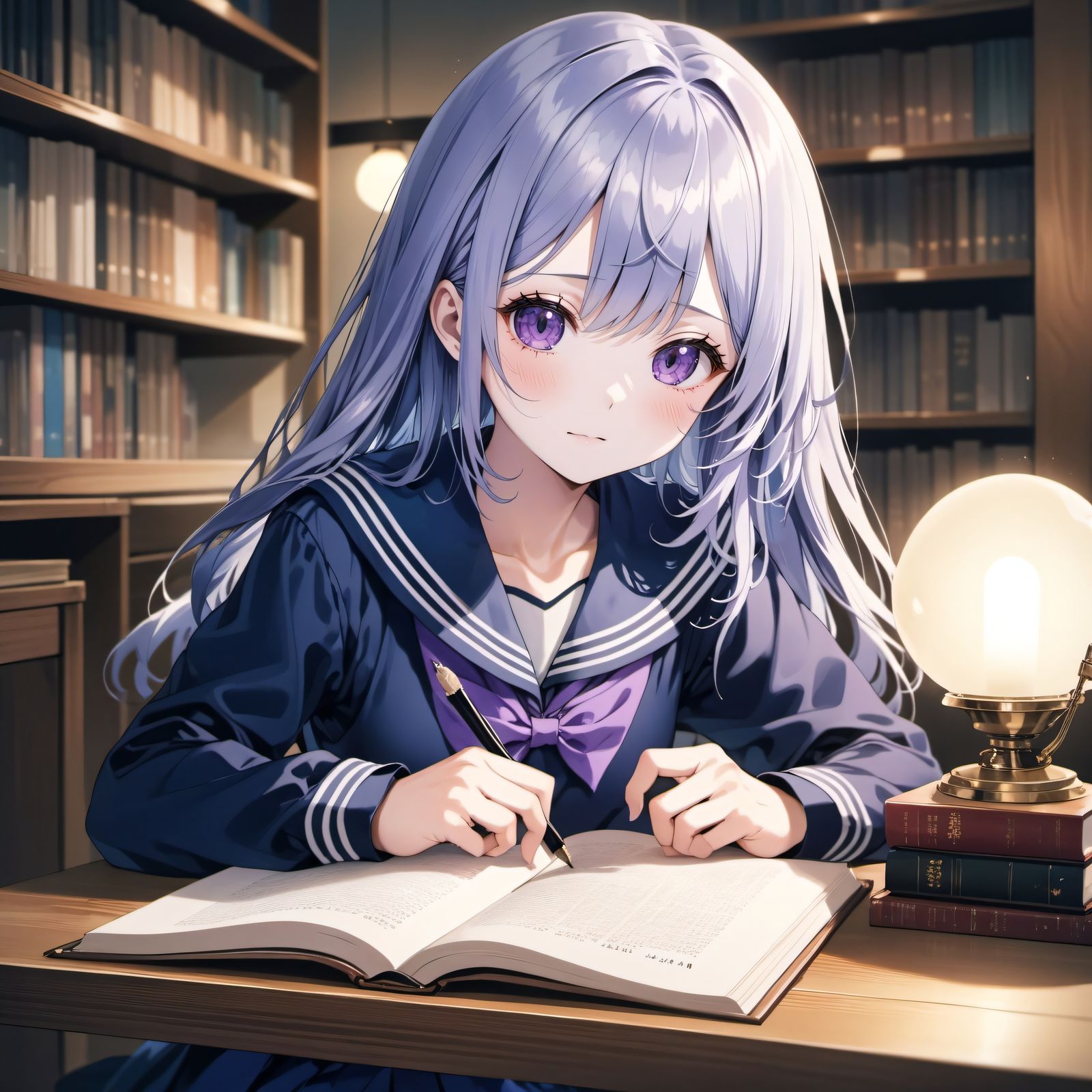 邻家姑娘-二次元大模型水手服