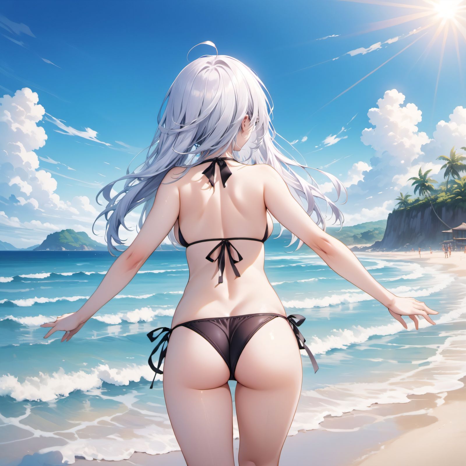 比基尼头像同人高清图