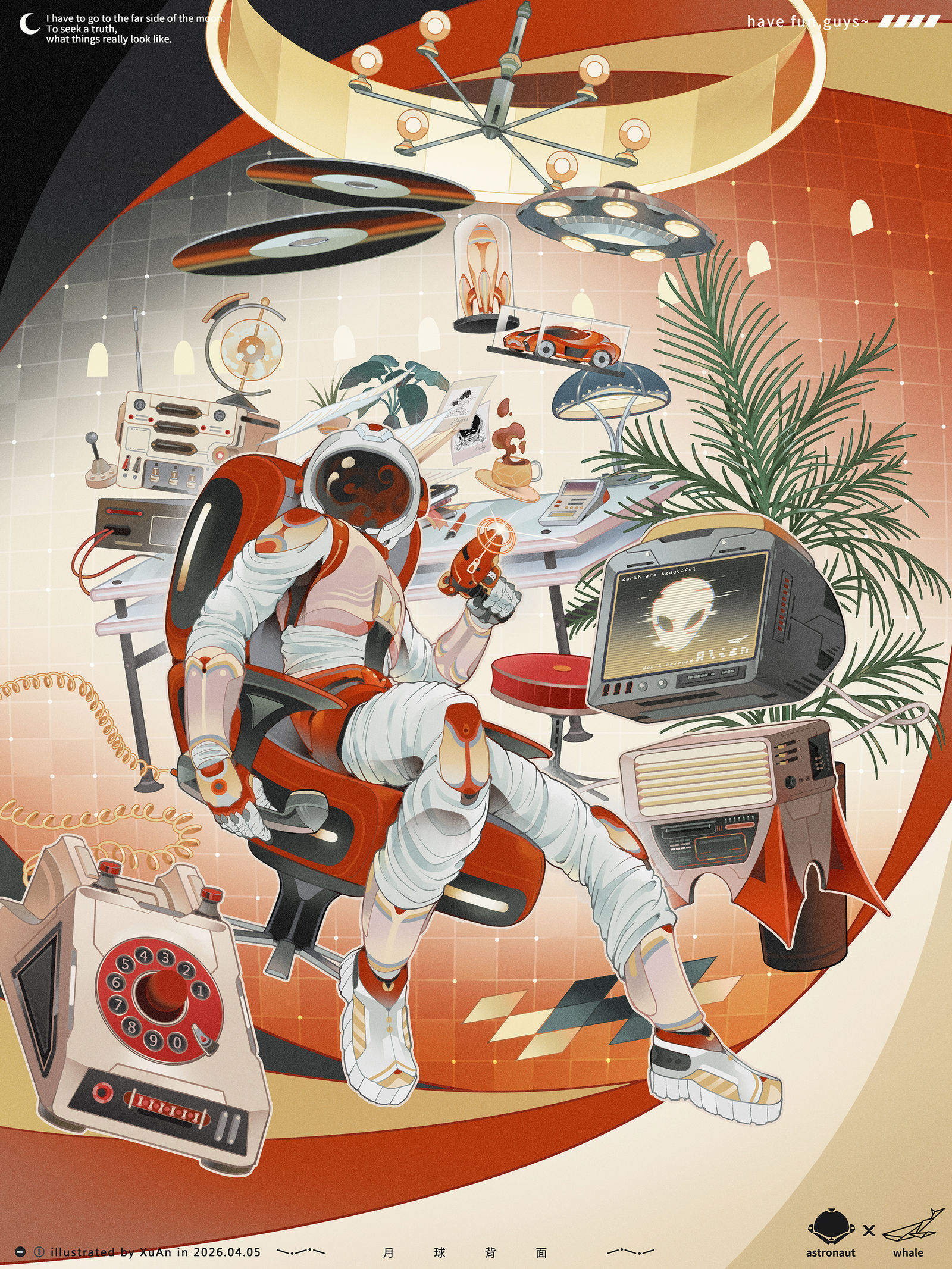 未来复古主义头像同人高清图