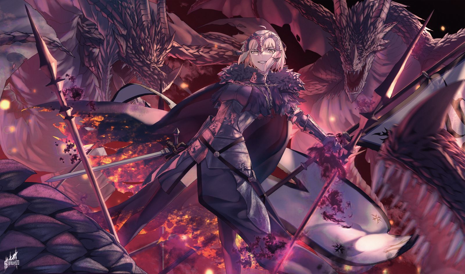 竜の魔女头像同人高清图