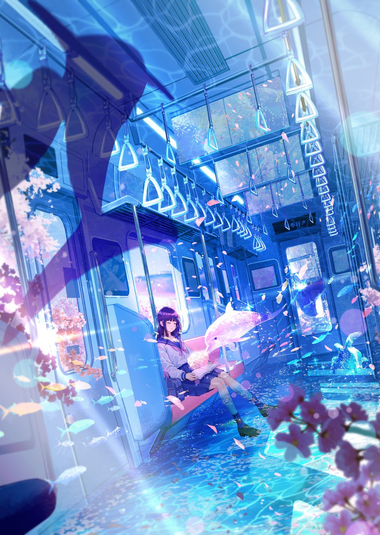 春のまどろみ插画图片壁纸