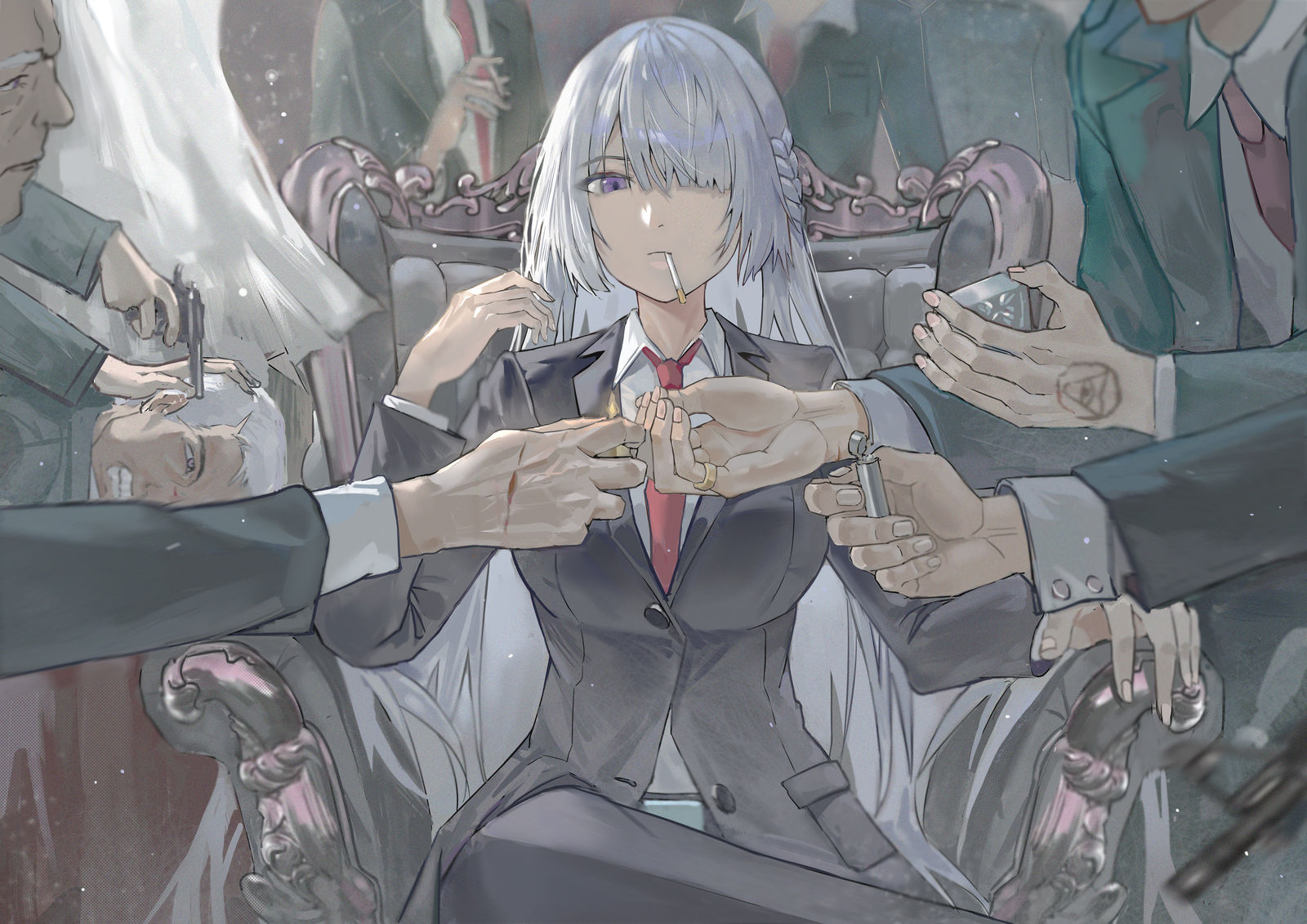 威玛西娜头像同人高清图