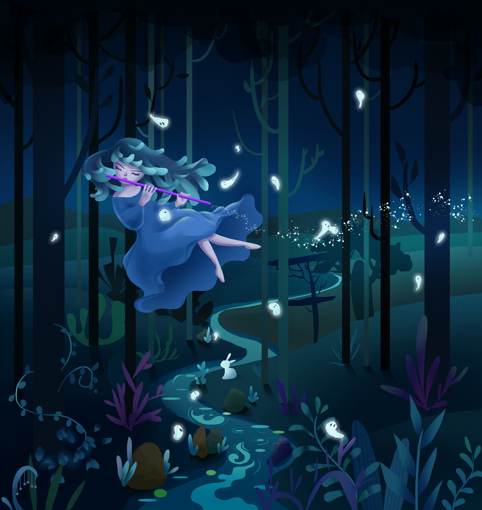 幽林曲径头像同人高清图