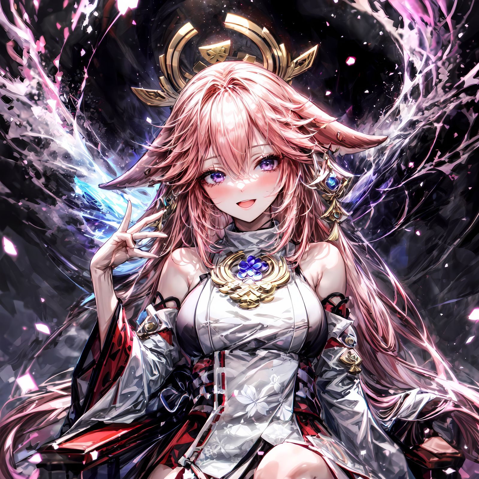 八重神子头像同人高清图