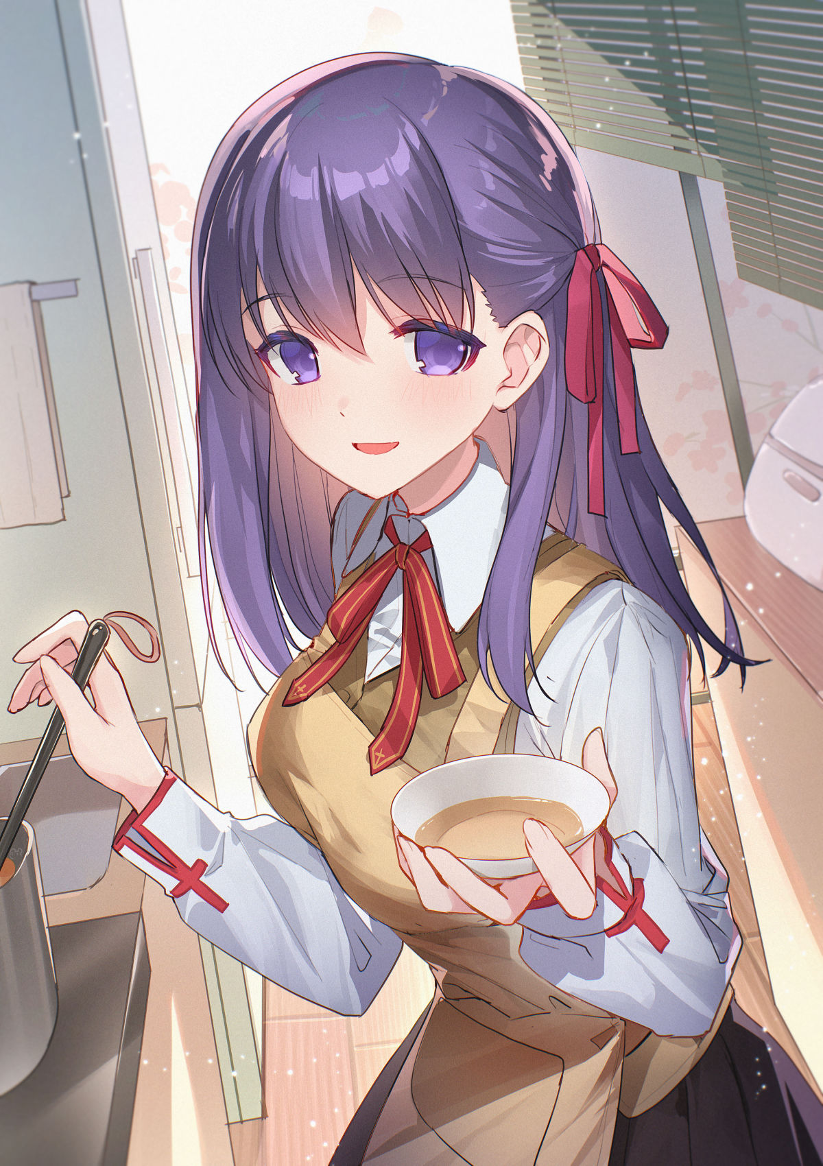 間桐桜头像同人高清图