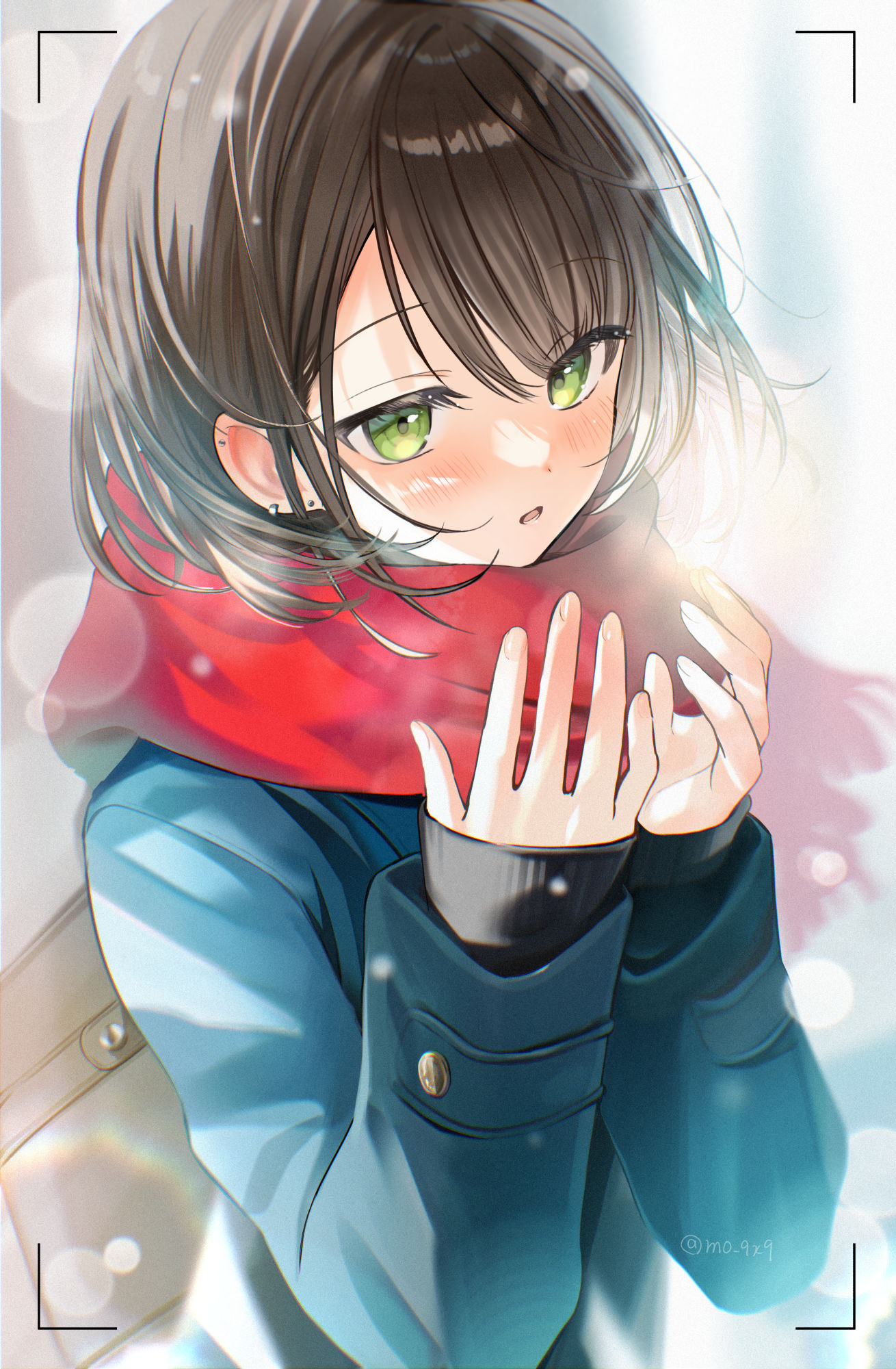 （手袋、忘れた……。）头像同人高清图