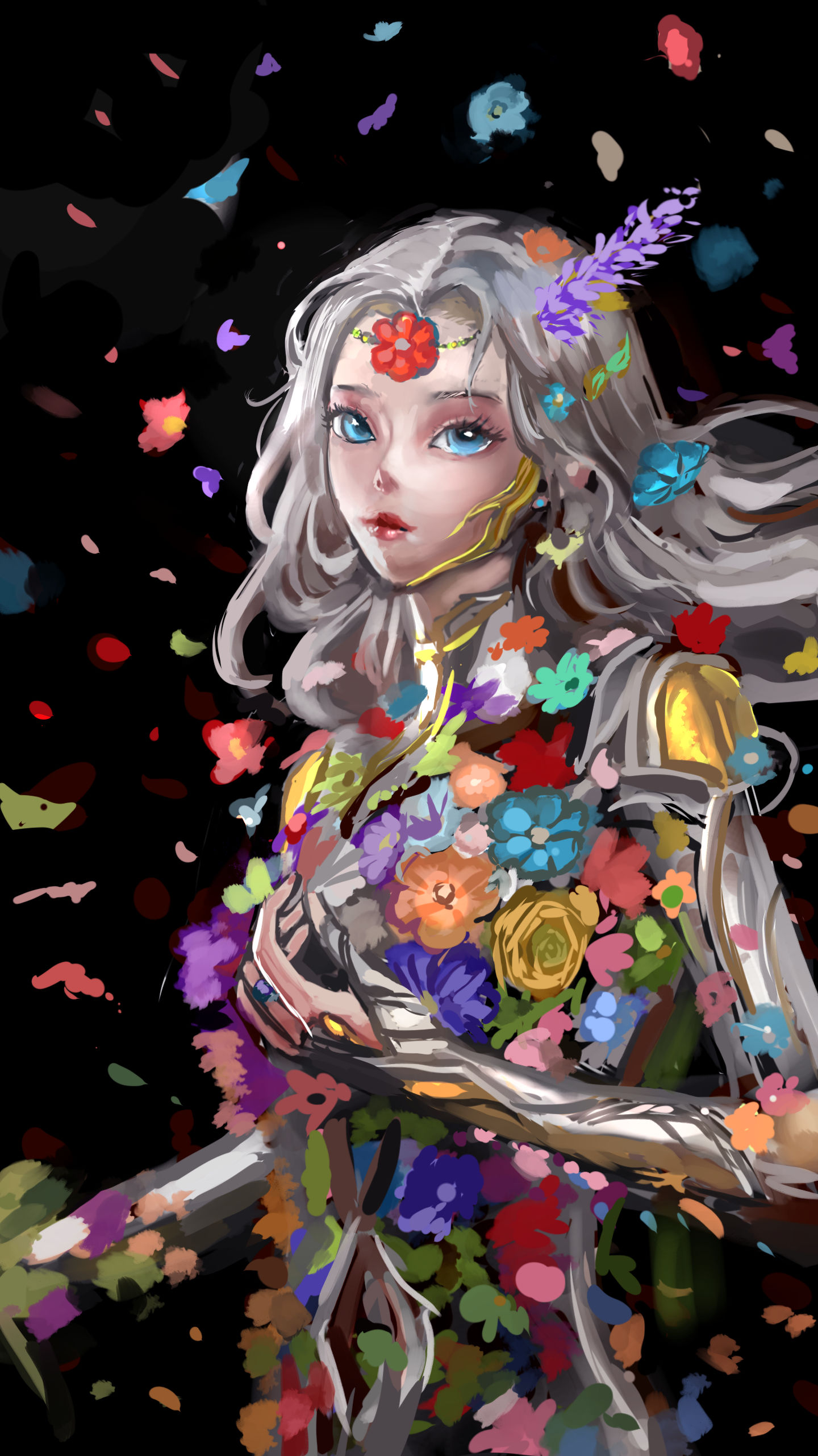 花之少女头像同人高清图