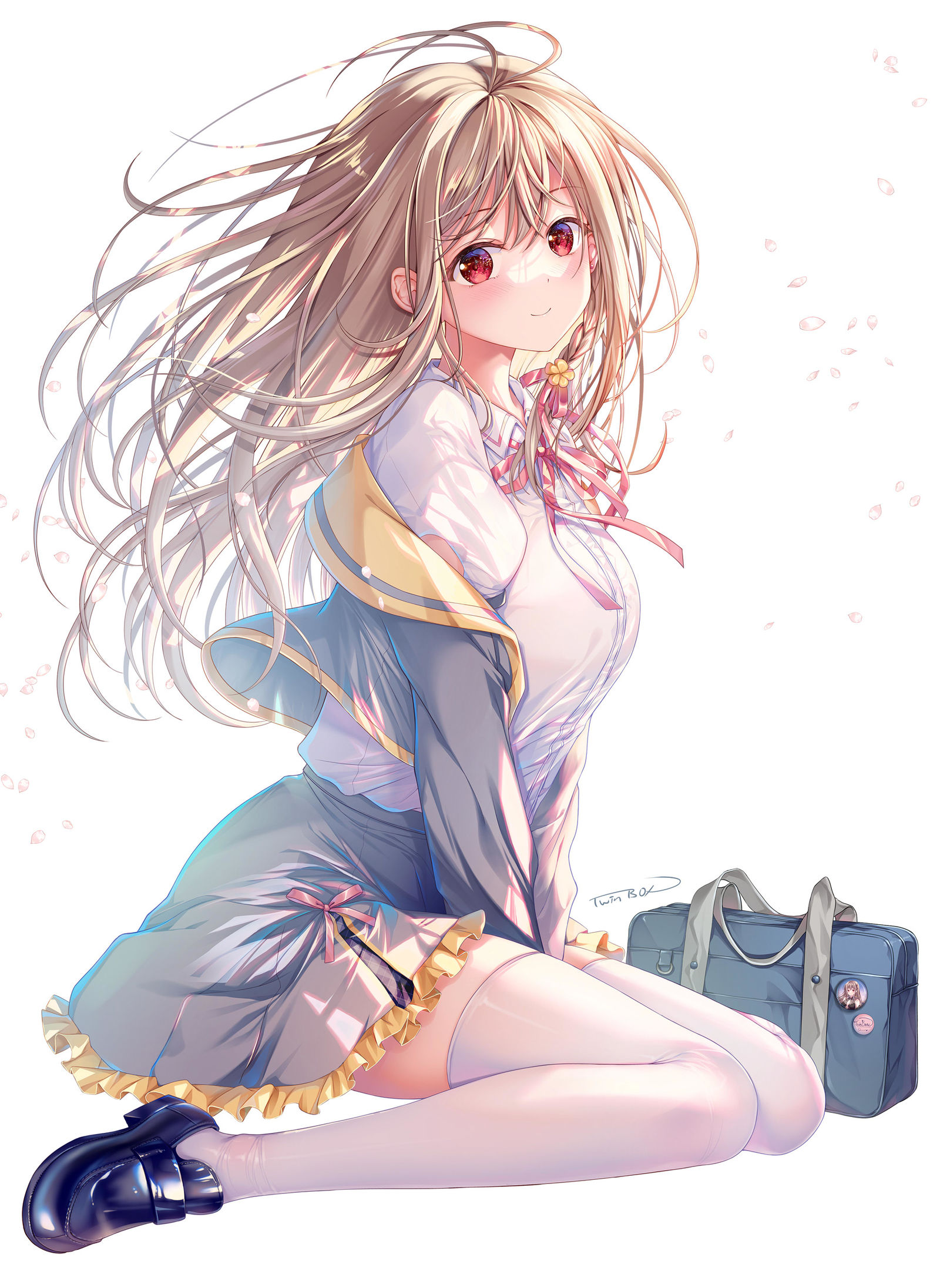 来年もまた、桜を見に来ましょうね♪头像同人高清图