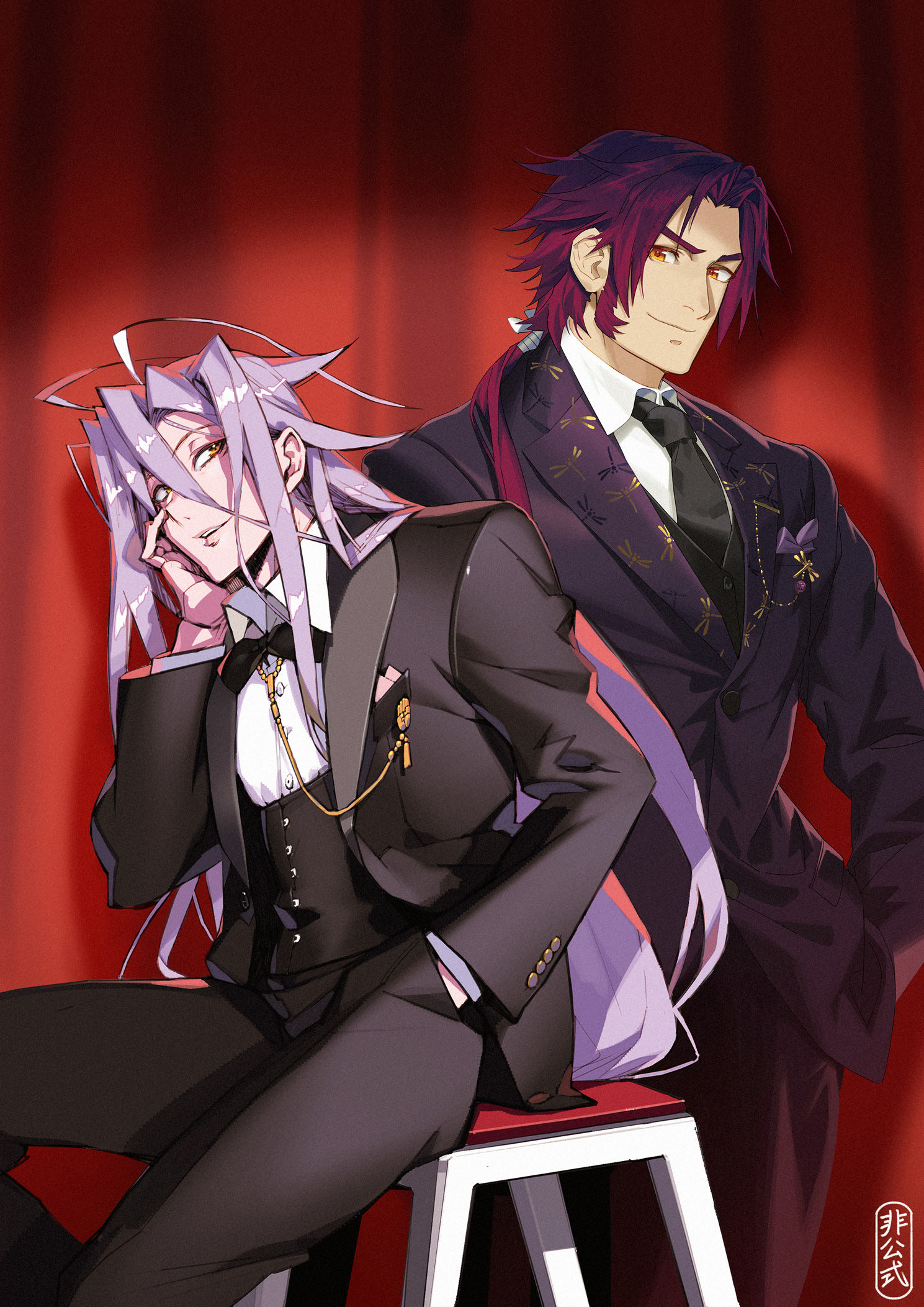 村正派の祝装头像同人高清图