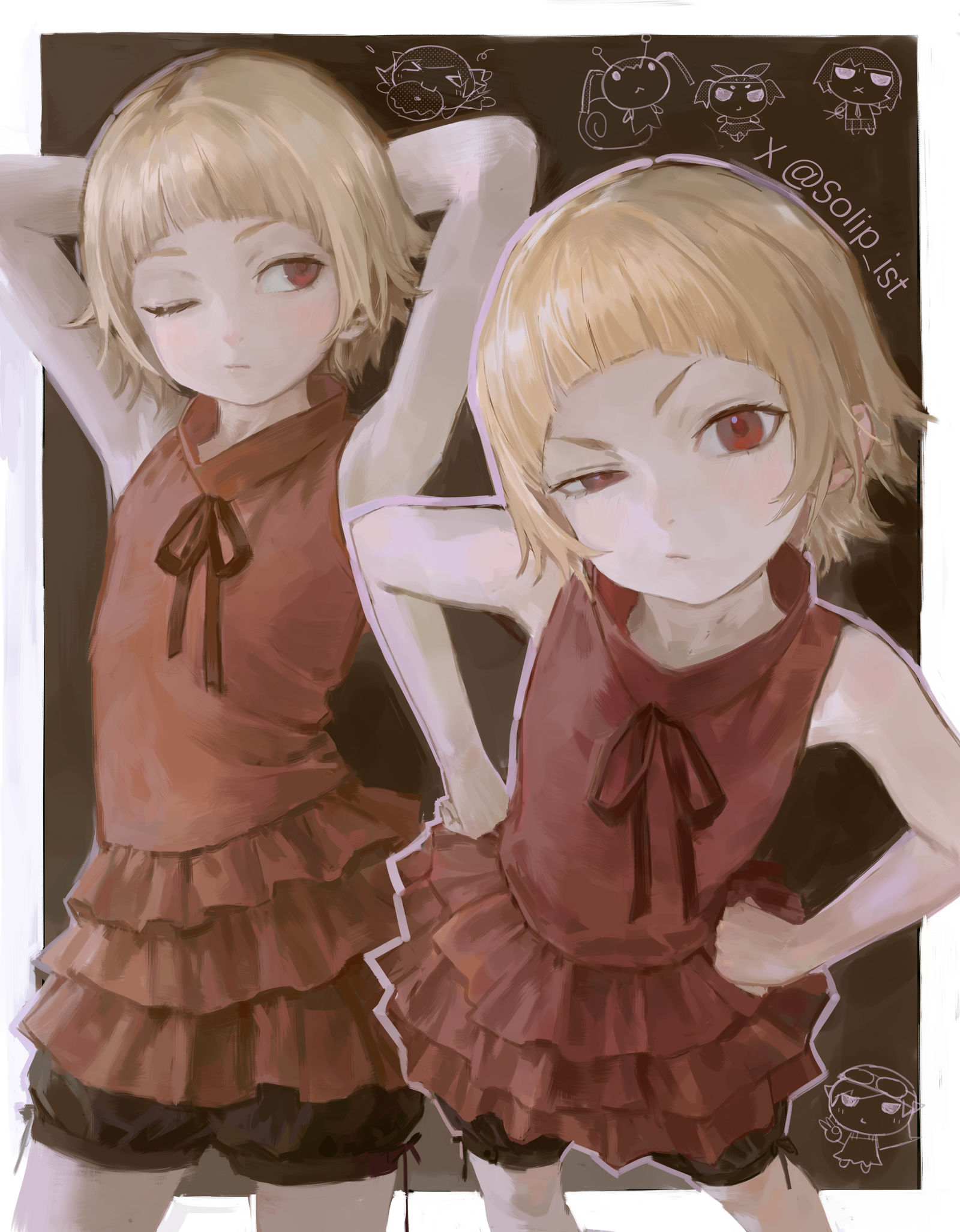 波波头小忍头像同人高清图