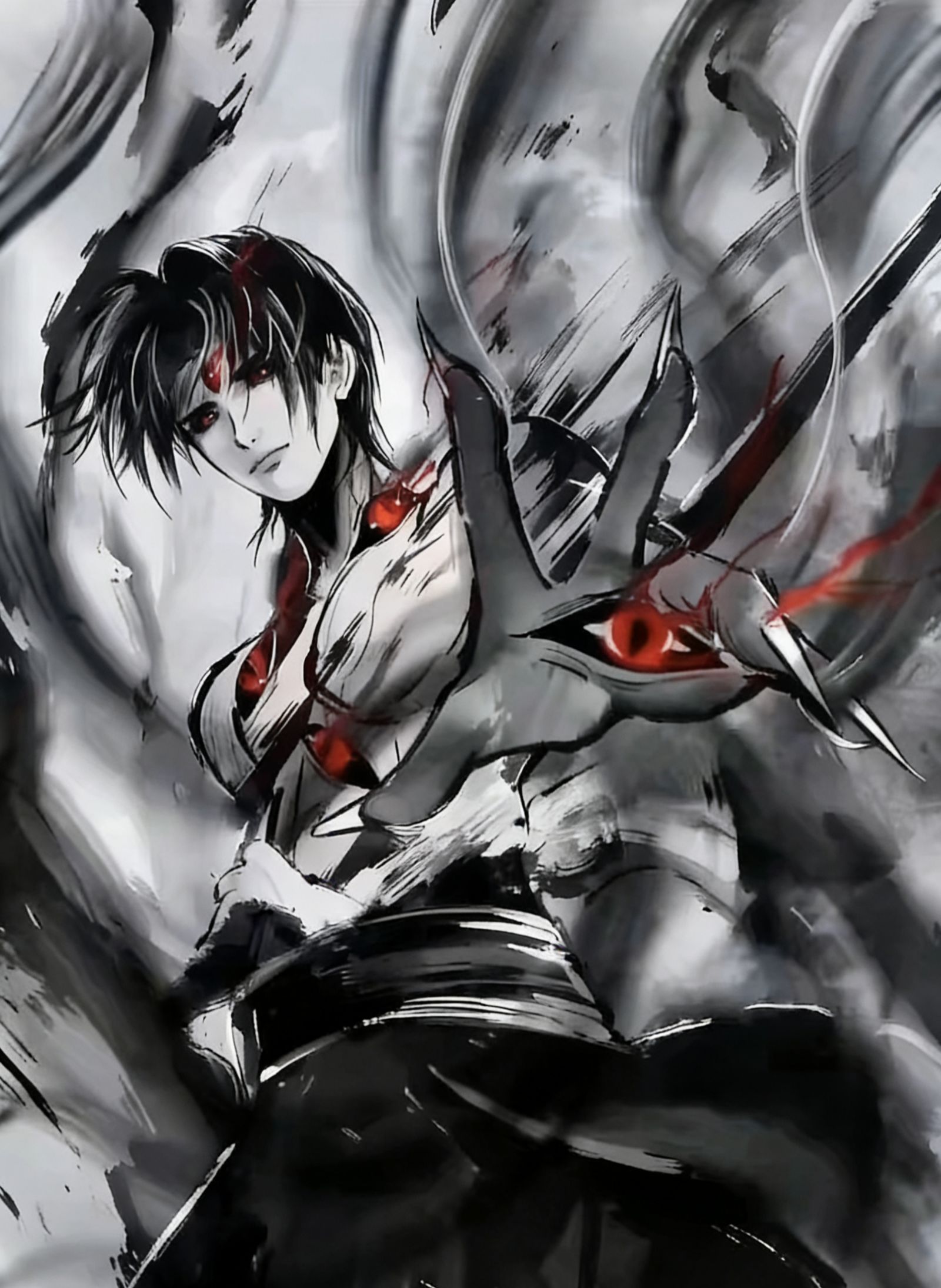 鬼眼杨间头像同人高清图