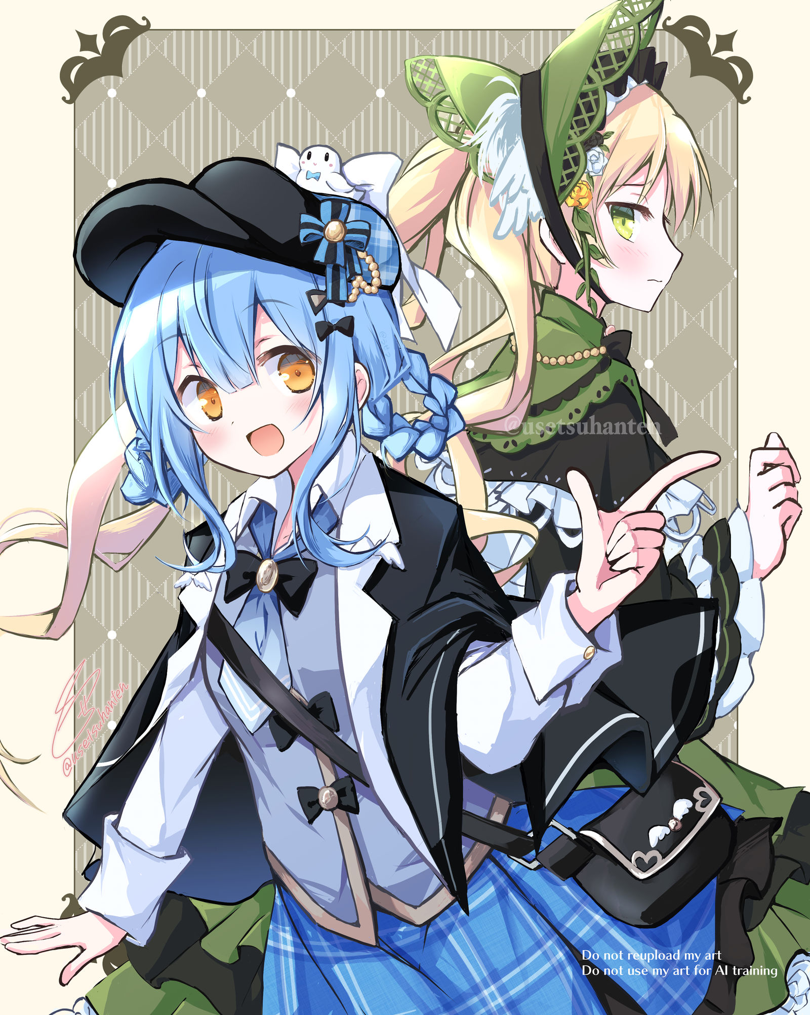 シェリーちゃんとハンナちゃん头像同人高清图