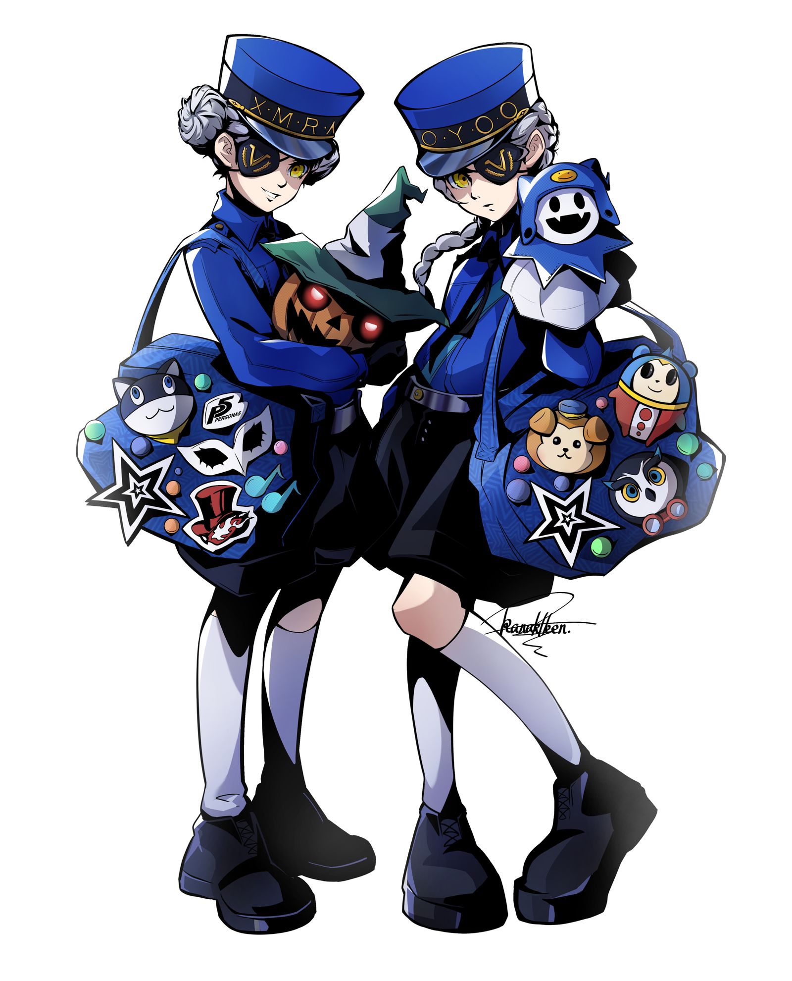 双子头像同人高清图