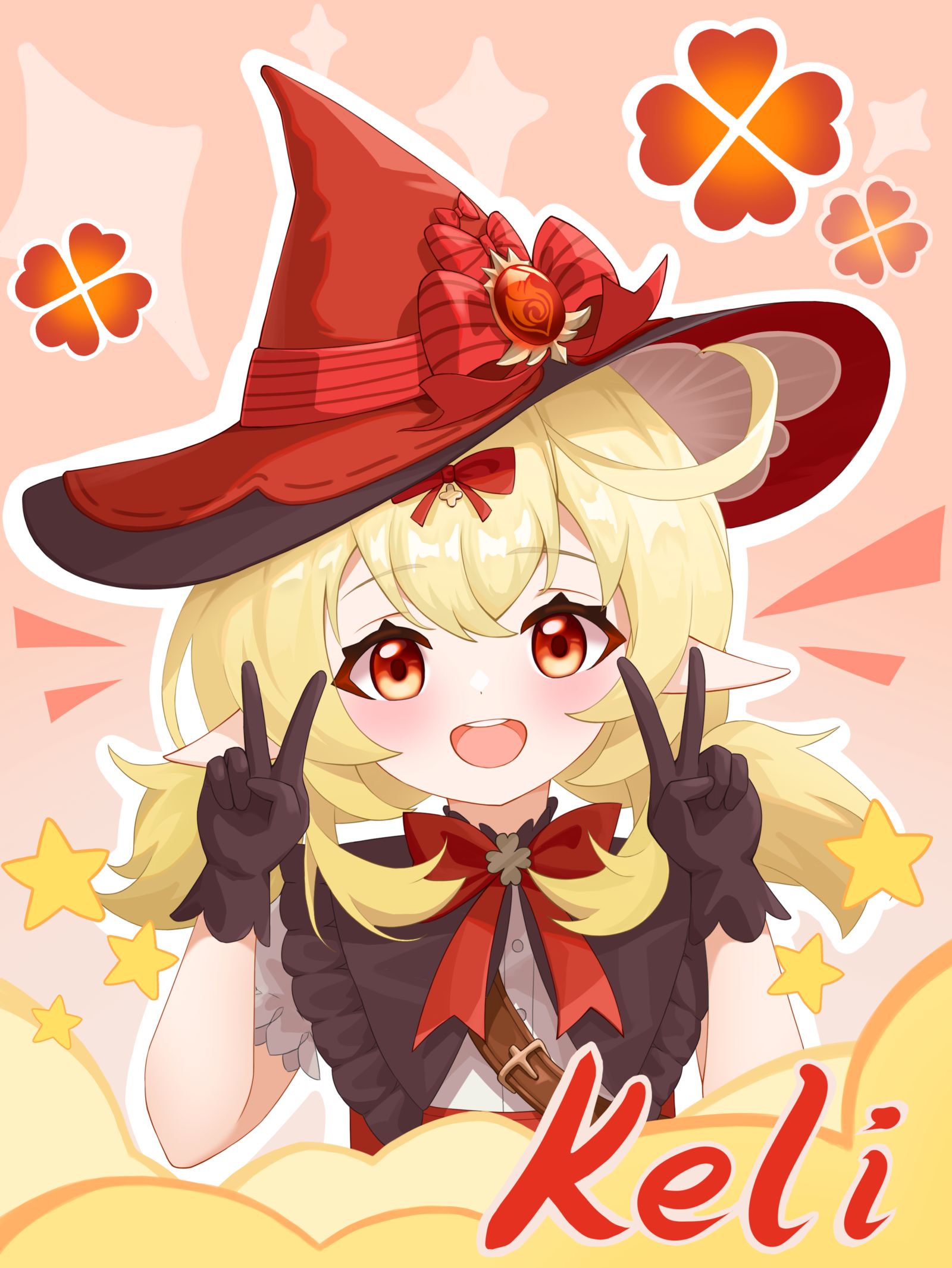 可莉头像同人高清图