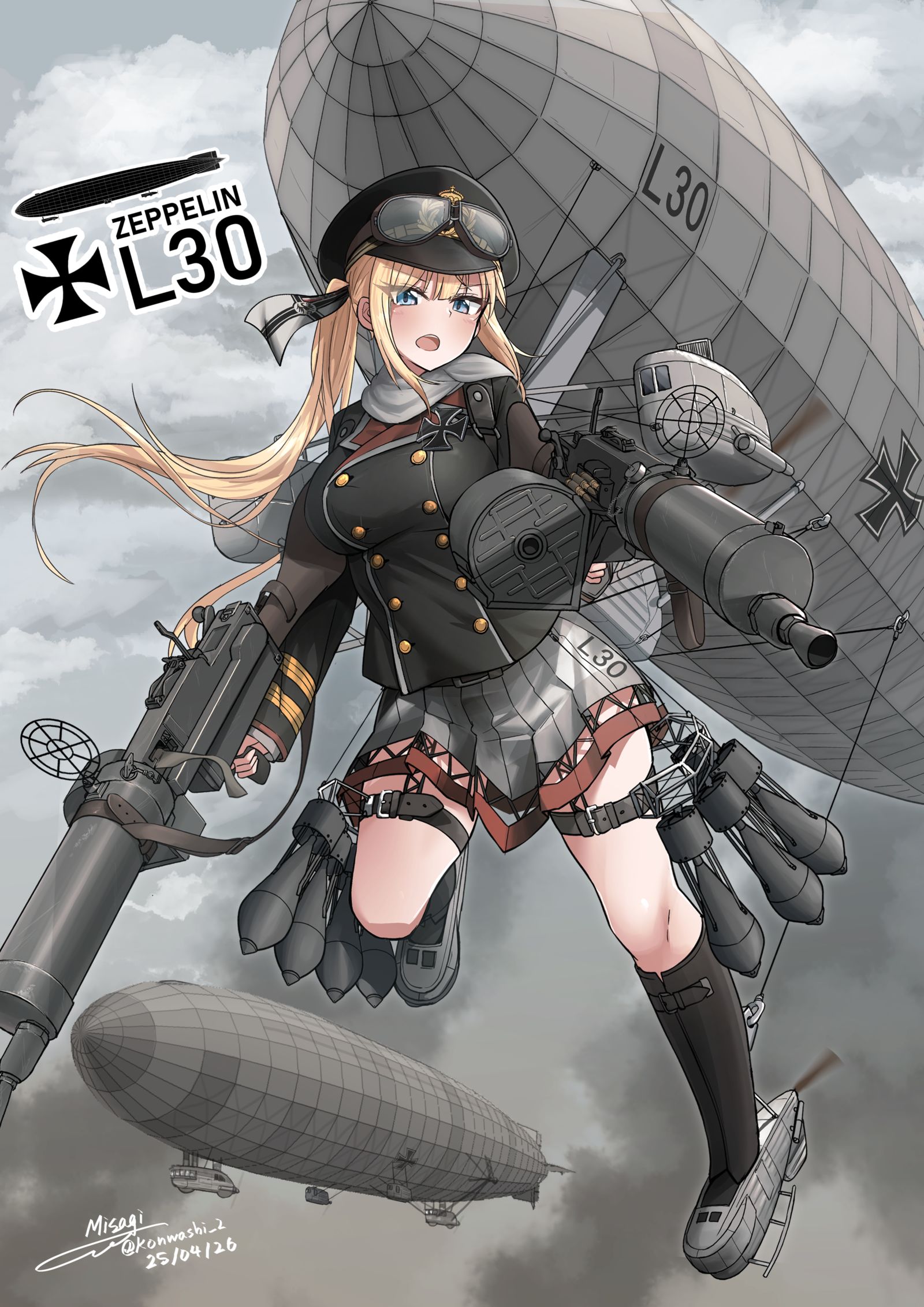 R級ツェッペリンL30 (リメイク)头像同人高清图
