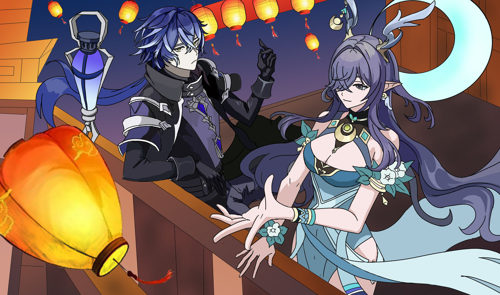 菲林斯，菈乌玛同人头像同人高清图