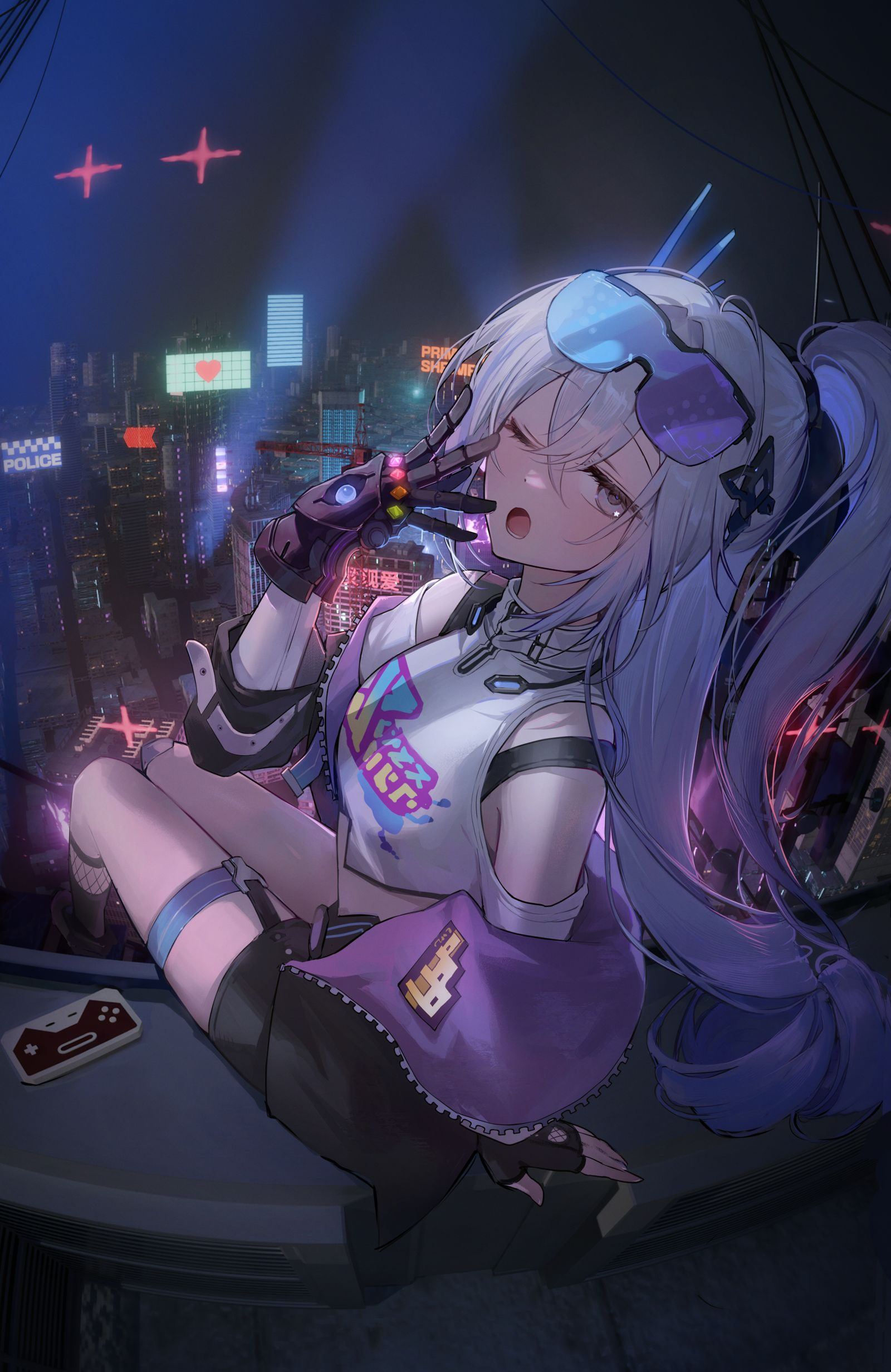 銀狼头像同人高清图