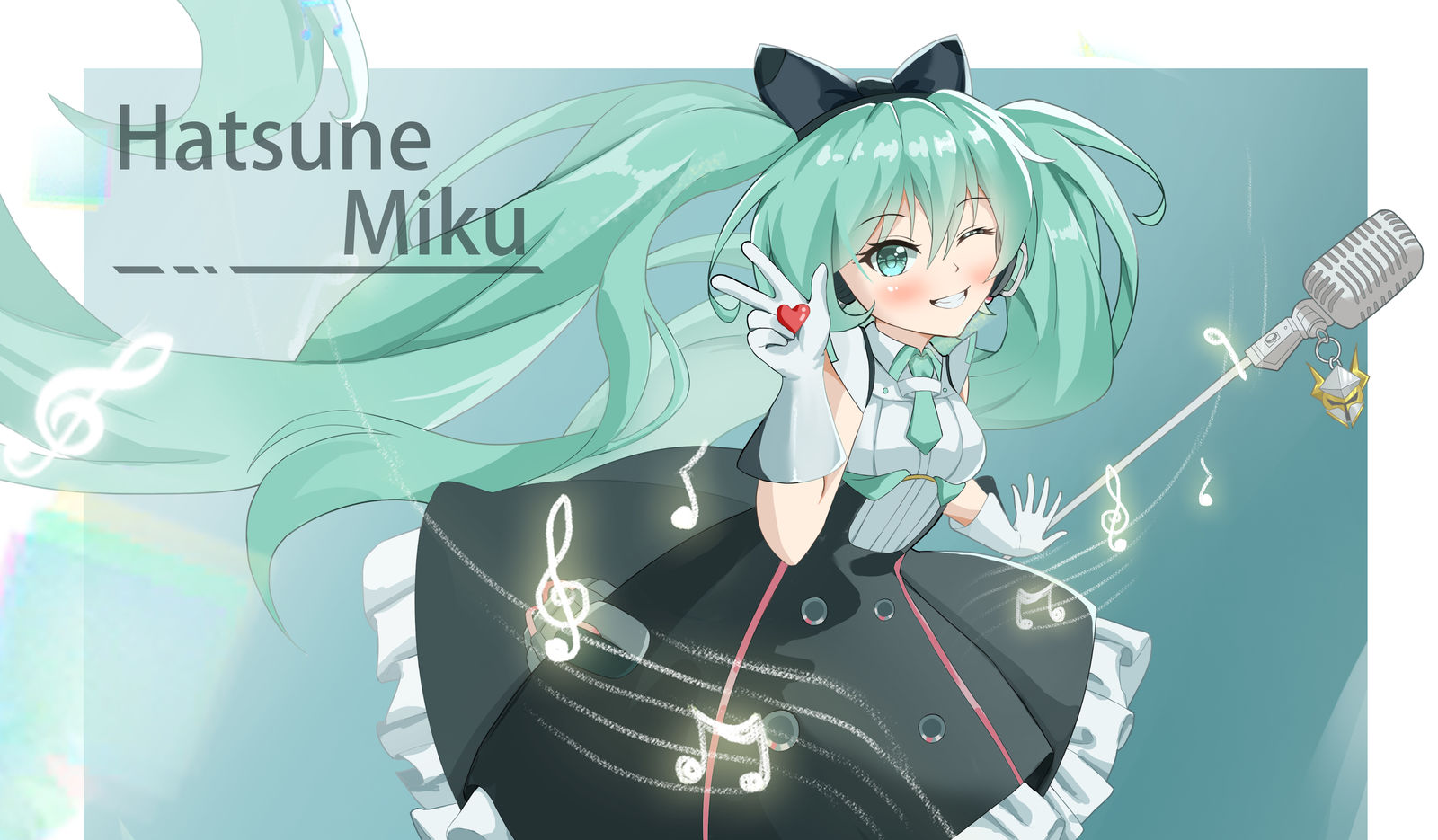 初音未来头像同人高清图