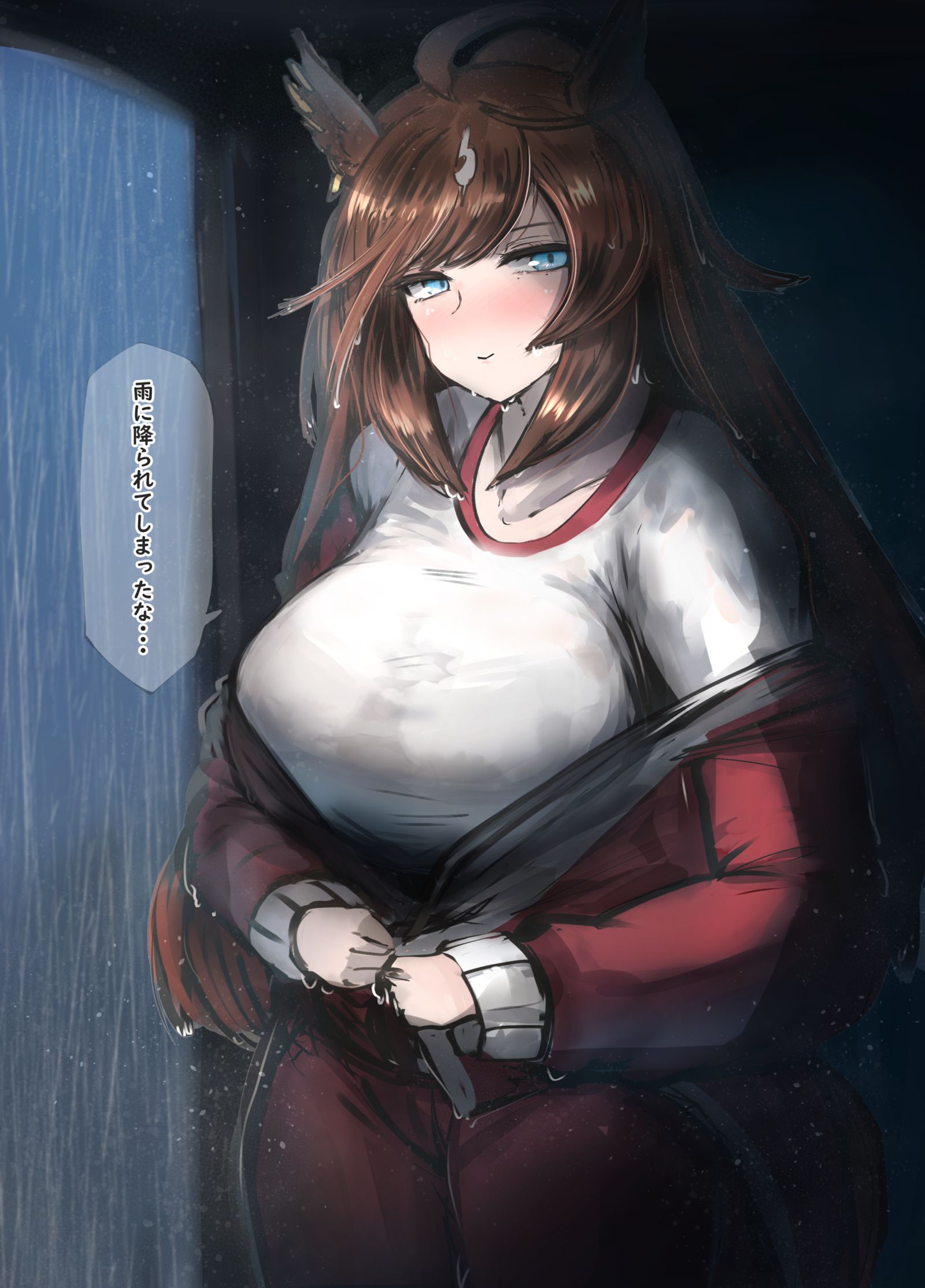 雨宿りドゥラメンテ头像同人高清图