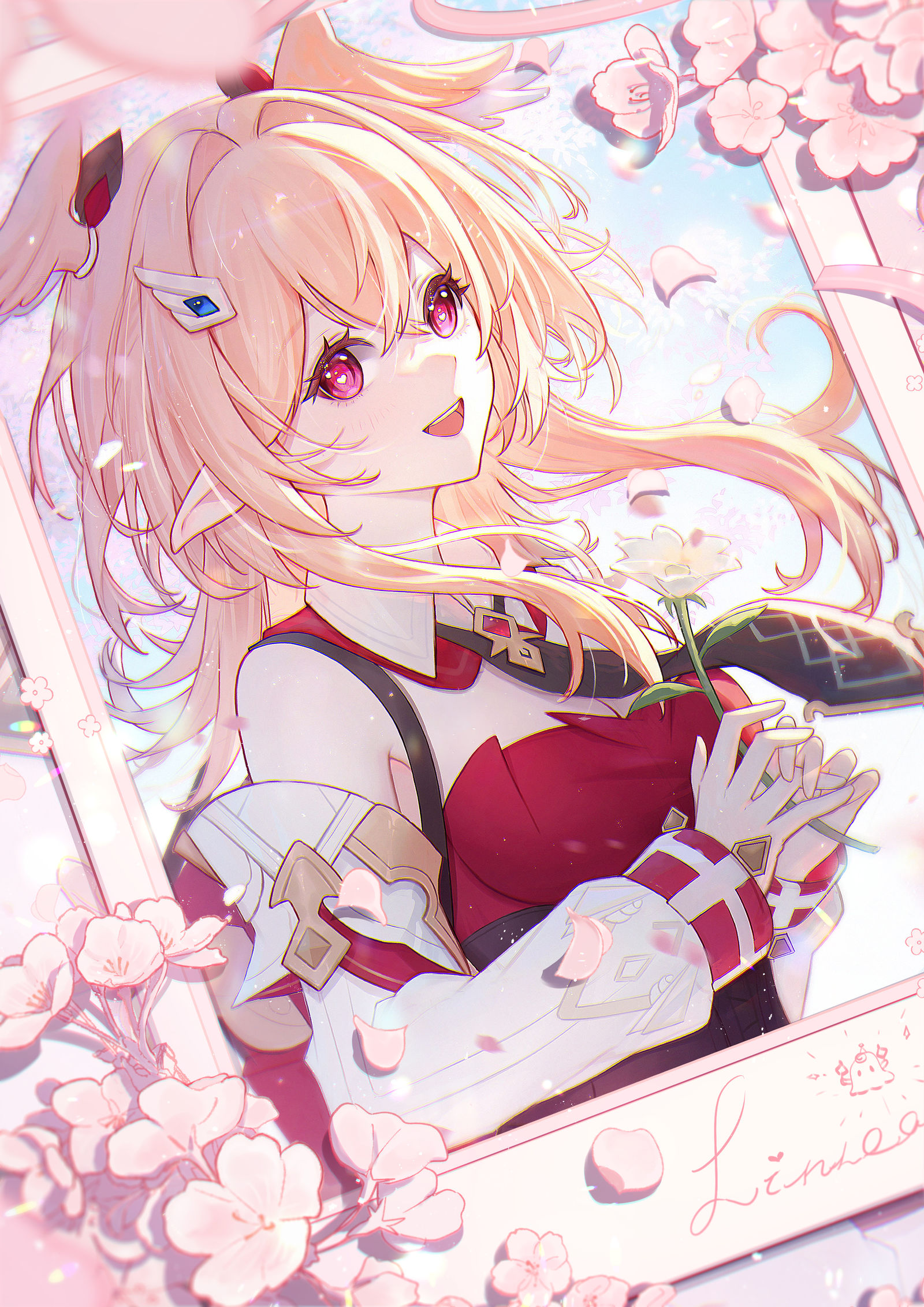 春和景明，一起去约会吧~头像同人高清图