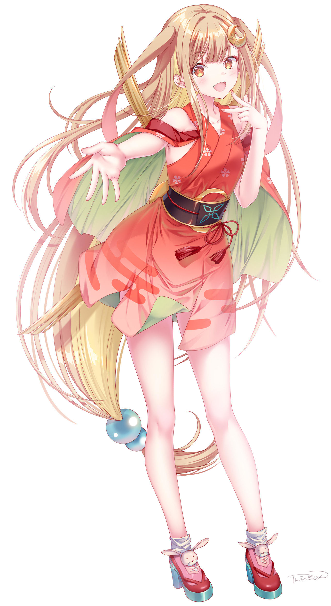 月から来ました♪插画图片壁纸