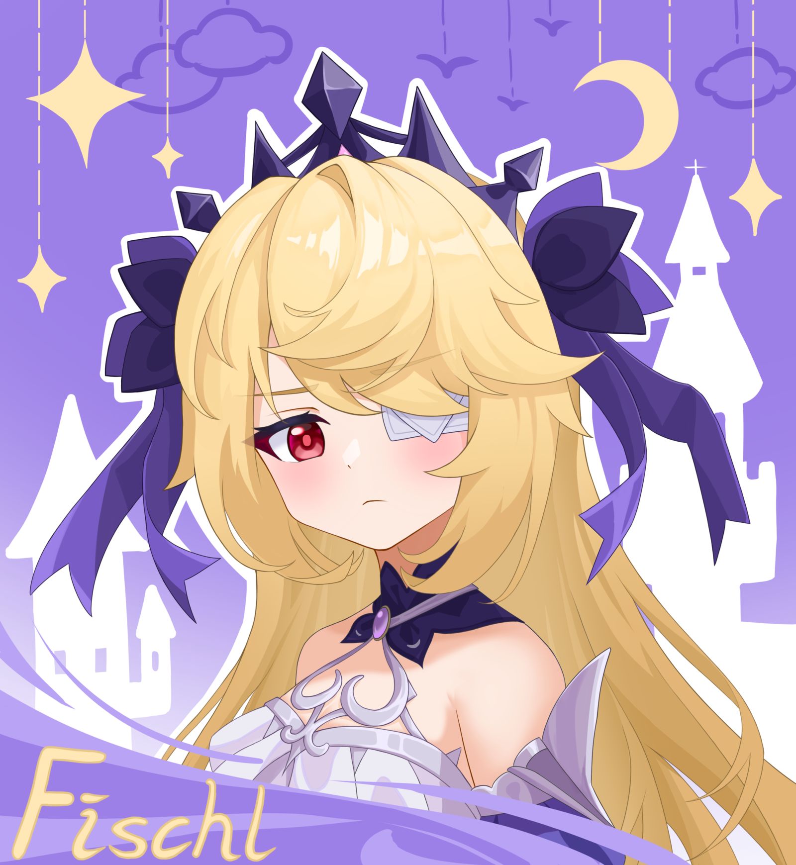 菲谢尔头像同人高清图