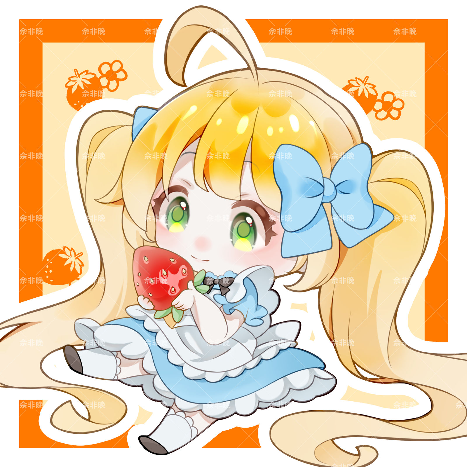 草莓少女头像同人高清图