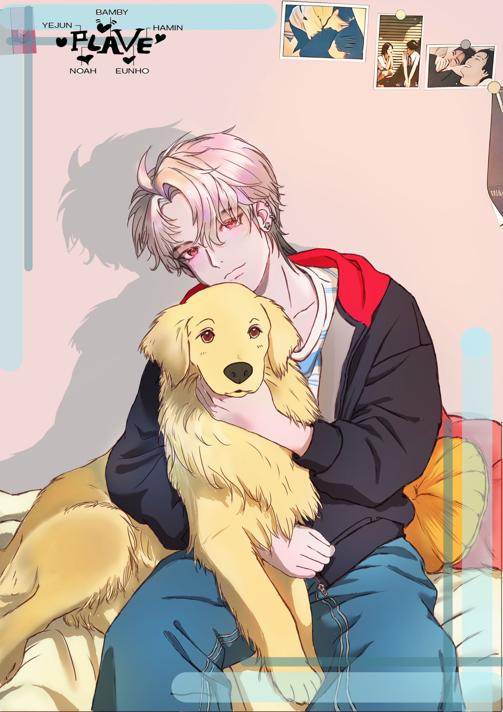 银虎让我给他拍娇照头像同人高清图