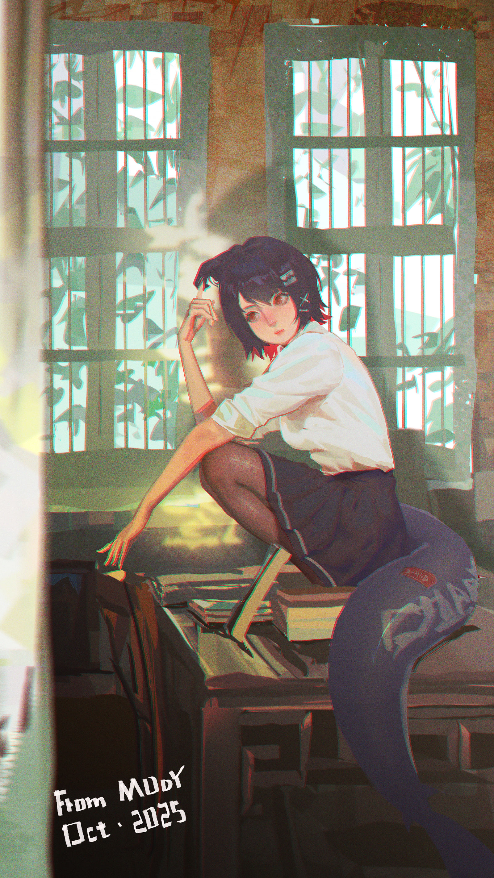 鱼鱼同人二创头像同人高清图