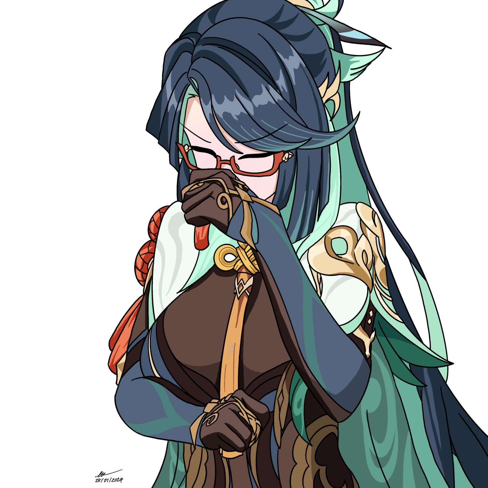 閑雲くしゃみ头像同人高清图