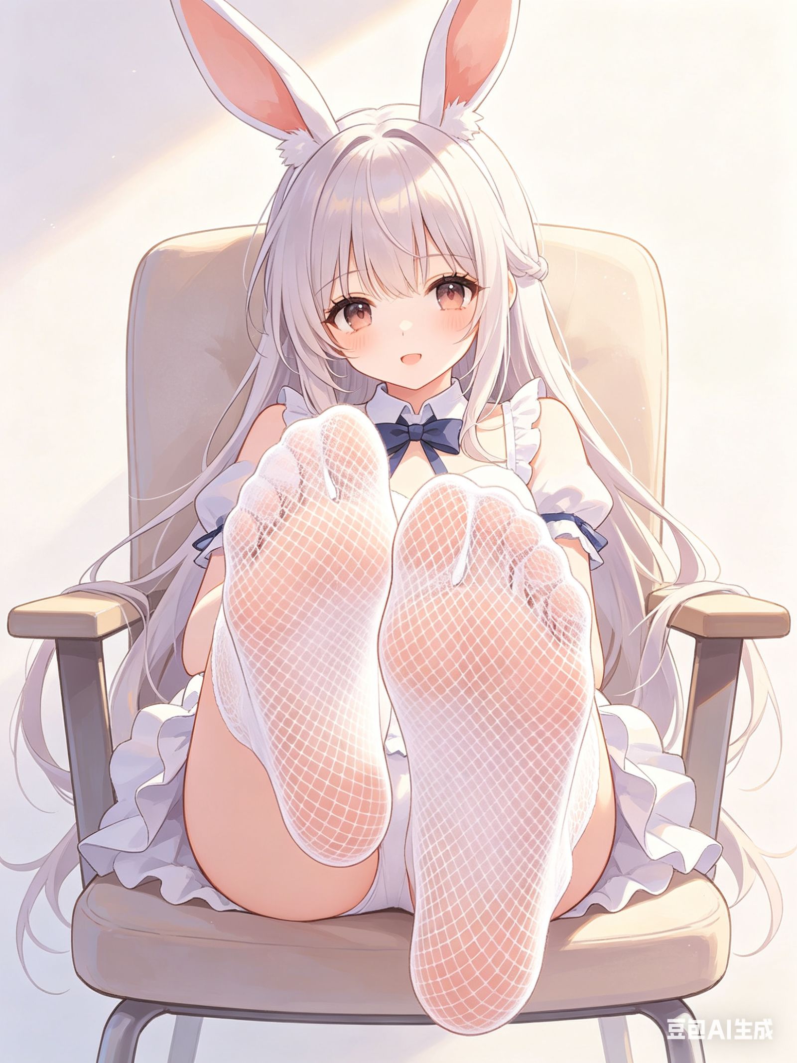 兔耳娘头像同人高清图