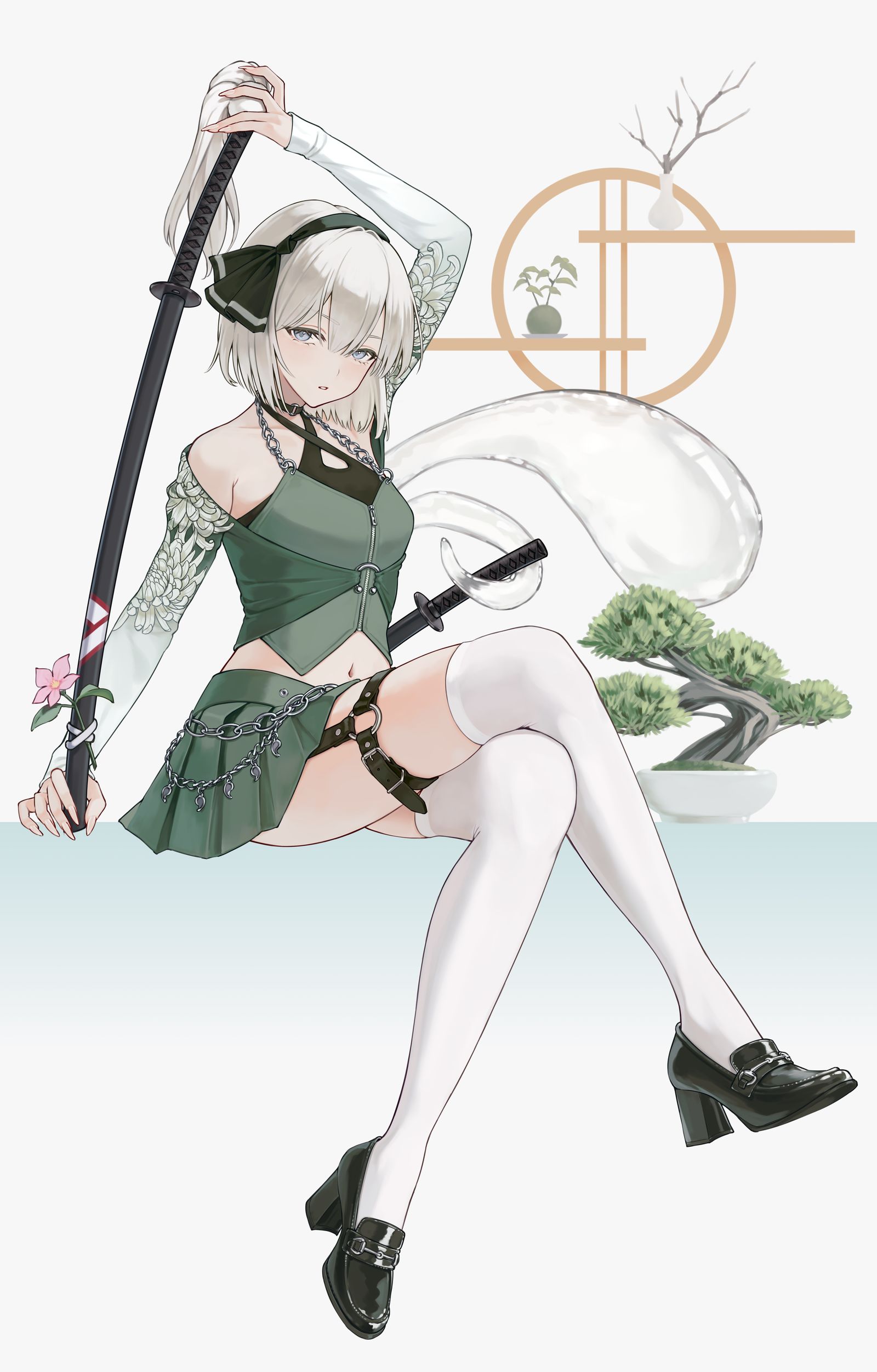 魂魄妖夢头像同人高清图