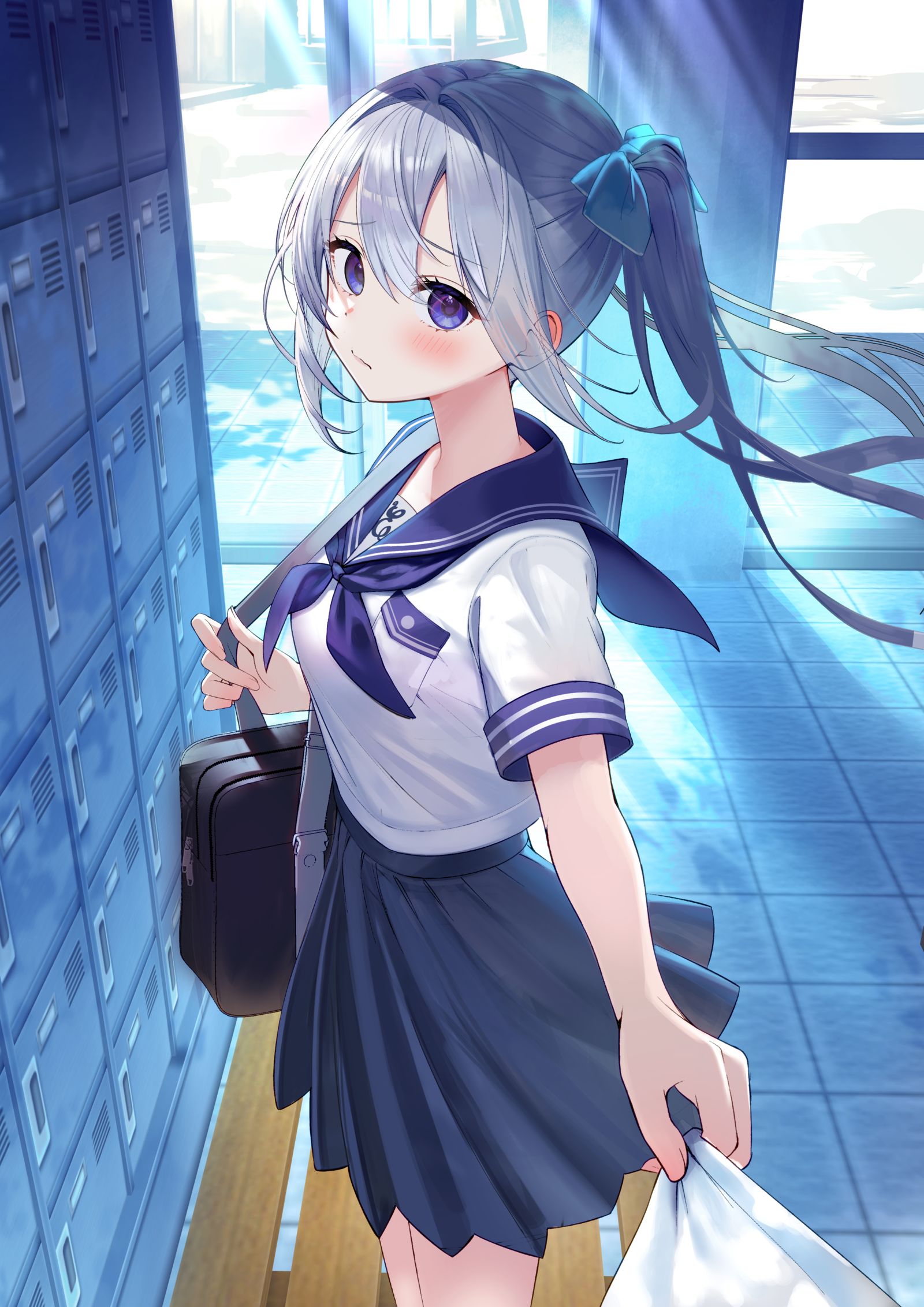 一緒に帰りたいけど素直になれない幼馴染ちゃん头像同人高清图